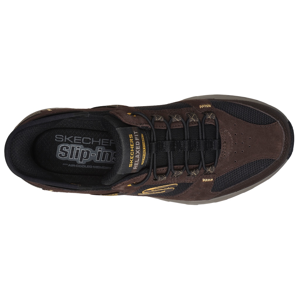 Skechers Outdoorschuh »OAK CANYON-CONSISTENT WINNER«, mit Slip Ins-Funktion, Freizeitschuh, Schnürschuh, Outdoorschuh