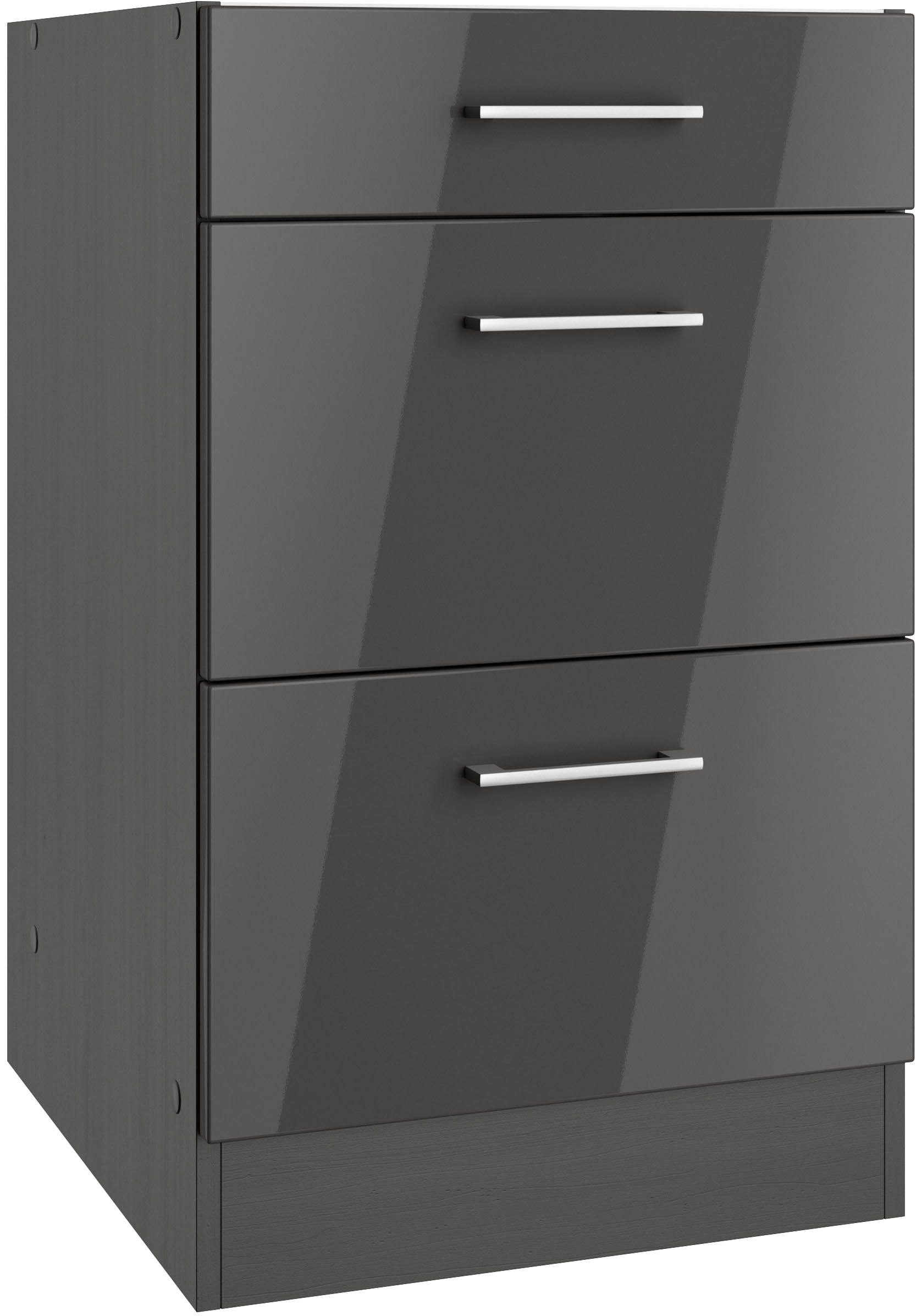 KOCHSTATION Unterschrank "KS-Milan", HELD Möbel, Auszugschrank 100 cm, matt günstig online kaufen