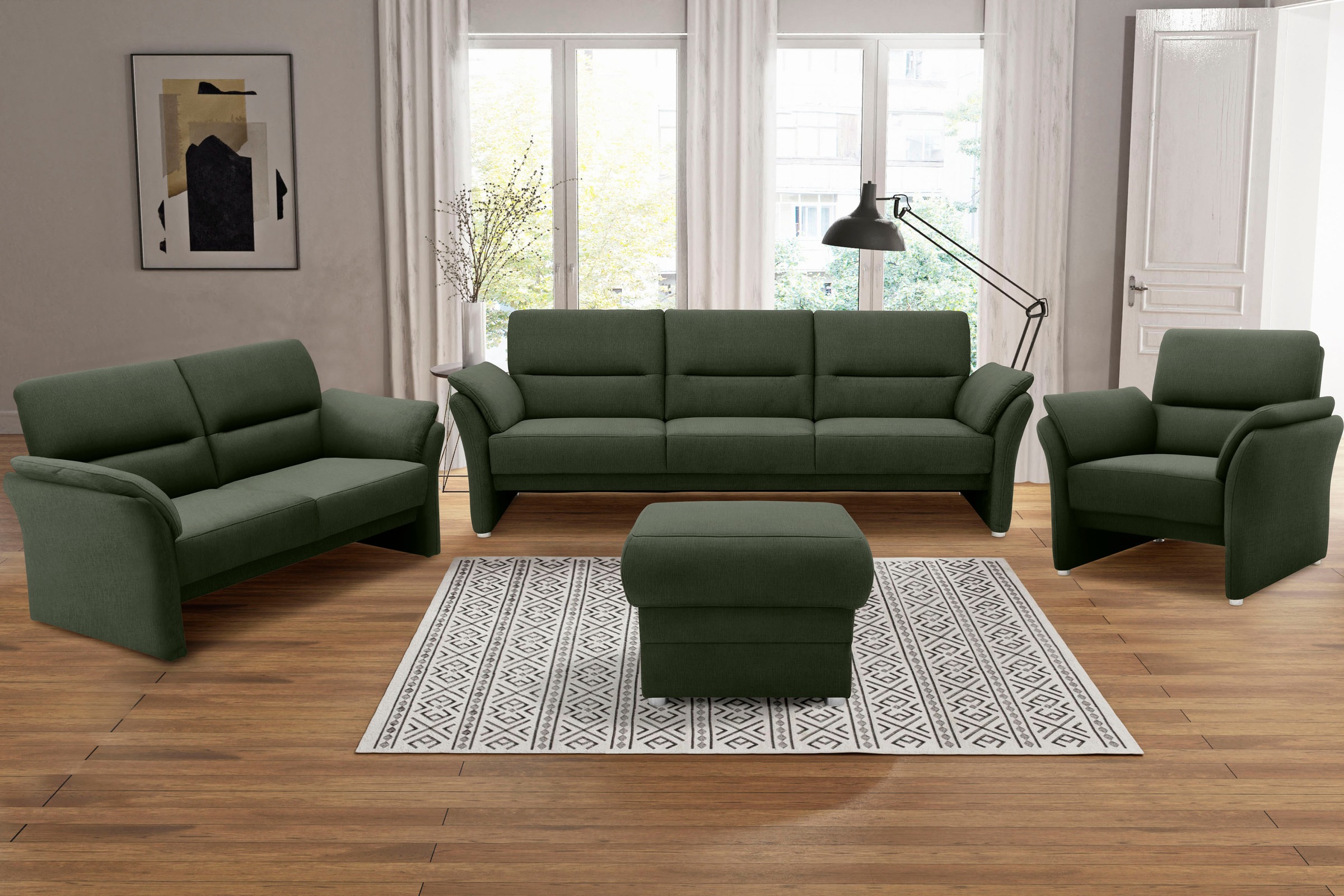 DOMO collection Hocker »Pina«, Passender Hocker zur Serie