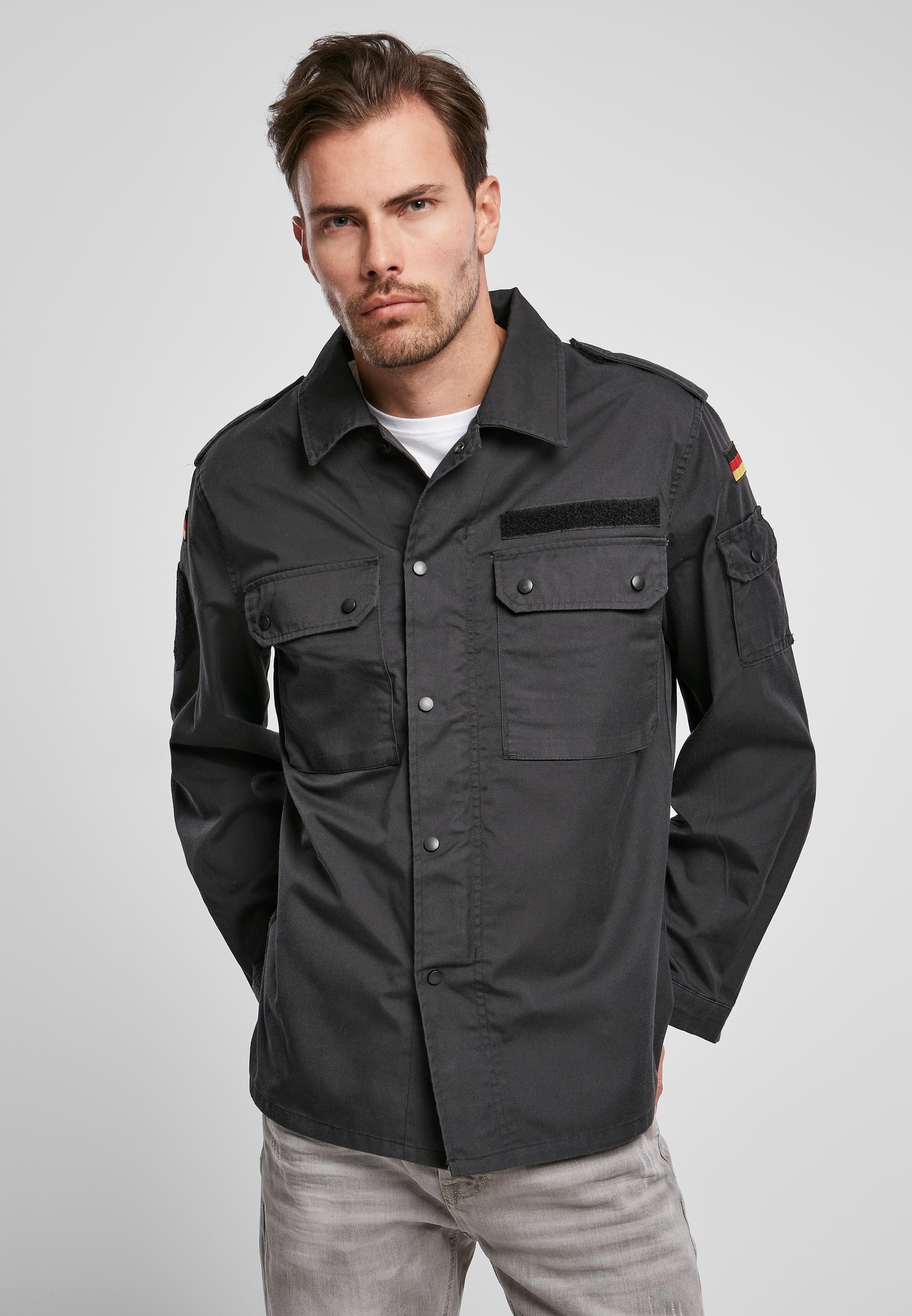 Brandit Kurzarmhemd »Brandit Herren BW Feldbluse«, (1 tlg.)