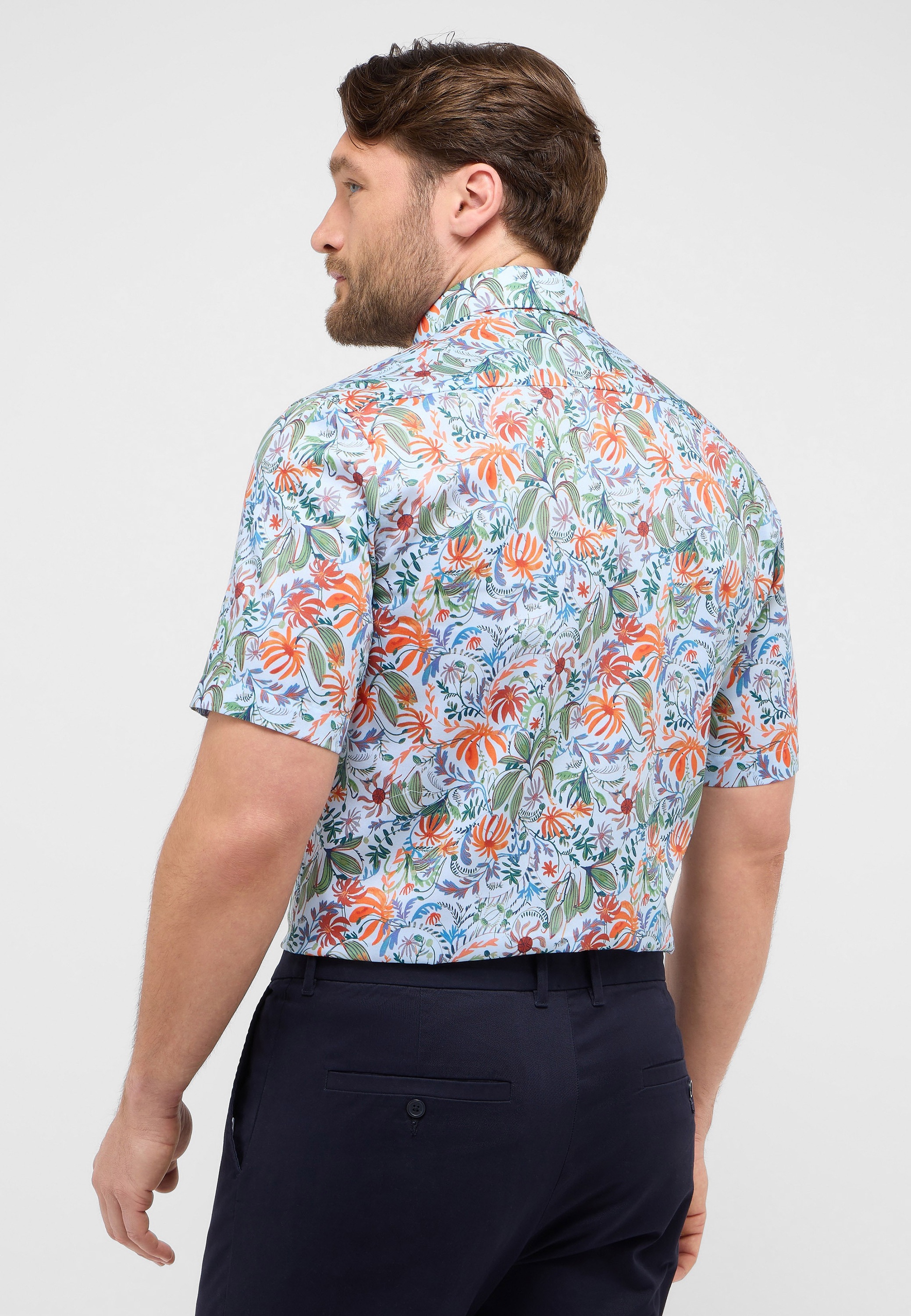 Eterna Kurzarmhemd "COMFORT FIT", NON IRON (bügelfrei) günstig online kaufen