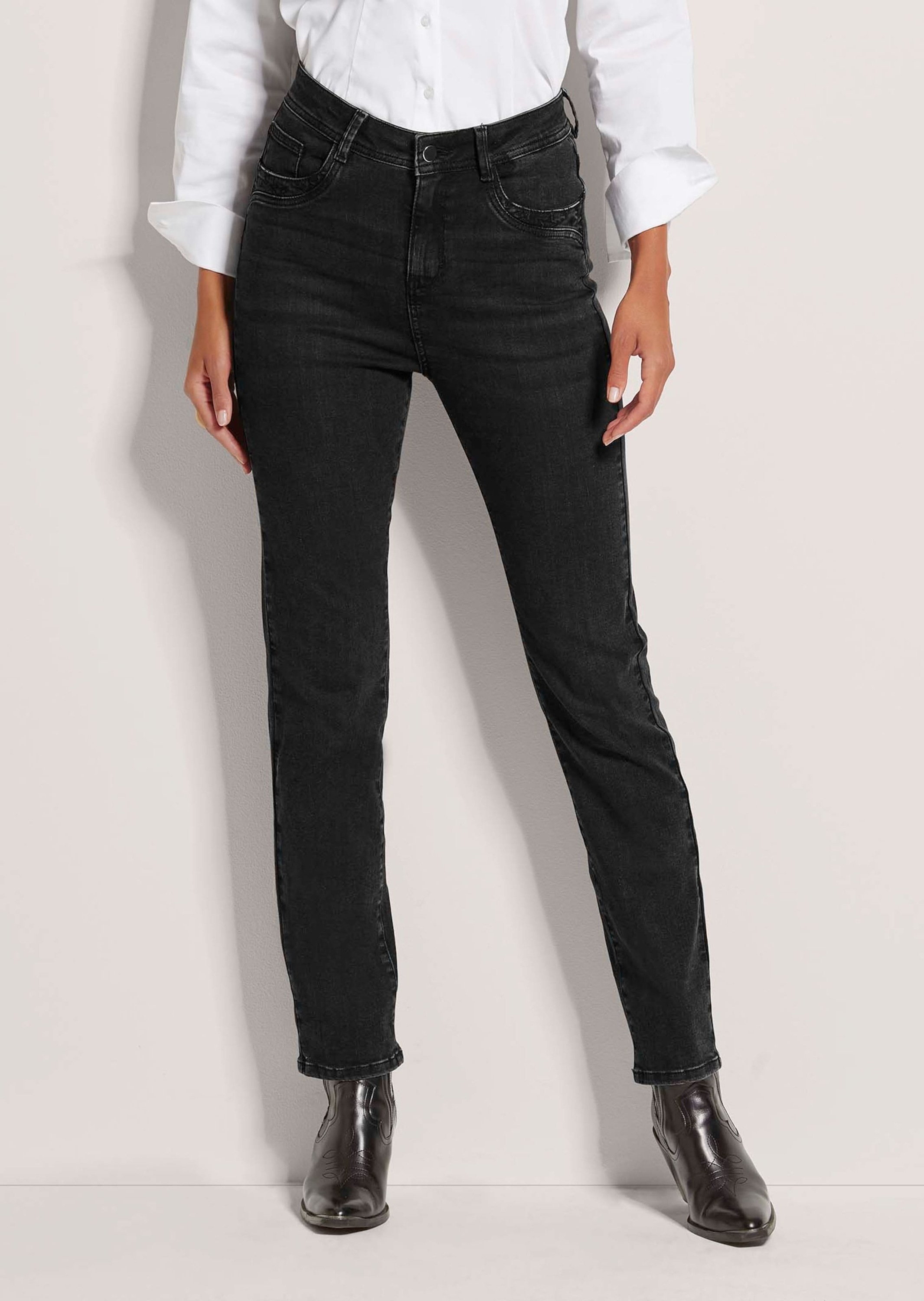 MADELEINE Regular-fit-Jeans "Jeans Modische Five-Pocket-Jeans" günstig online kaufen