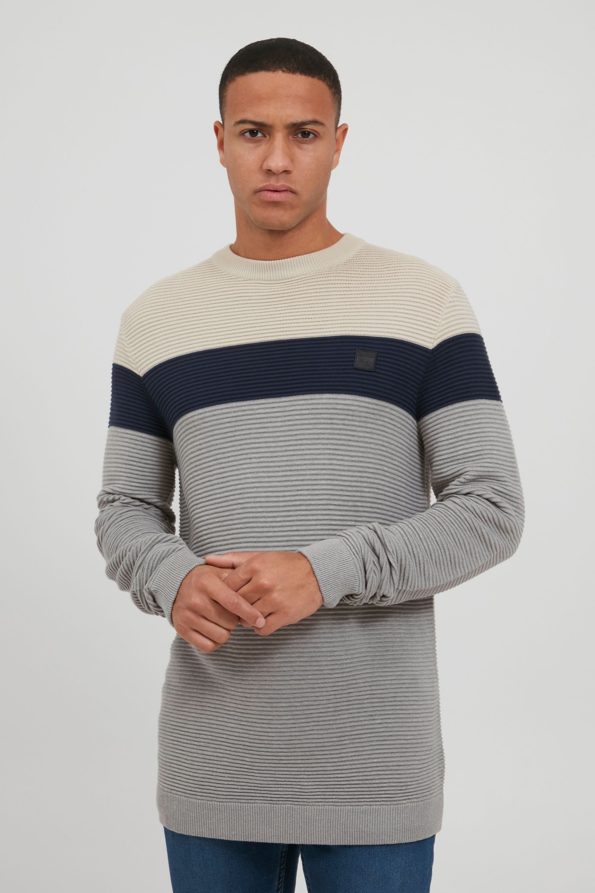 !Solid Strickfleece-Pullover »Strickpullover SDValencia«