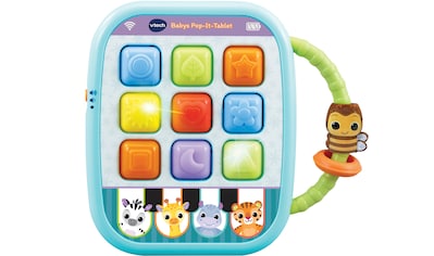 Lerntablet »Vtech Baby, Babys Pop-It-Tablet«, mit Leuchttasten und Sound