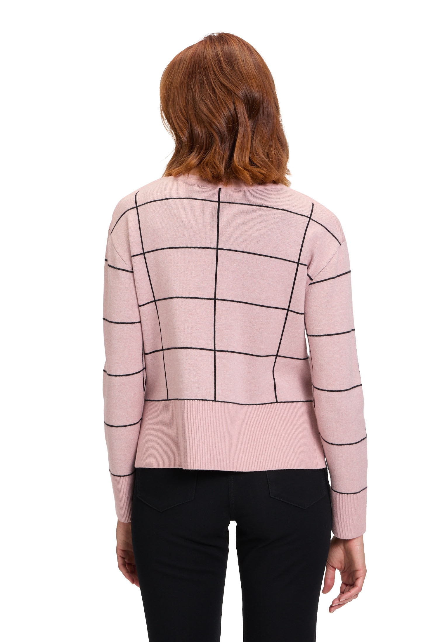 Betty Barclay Strickpullover »Betty Barclay Strickpullover langarm«, (1 tlg.), Saumschlitz
