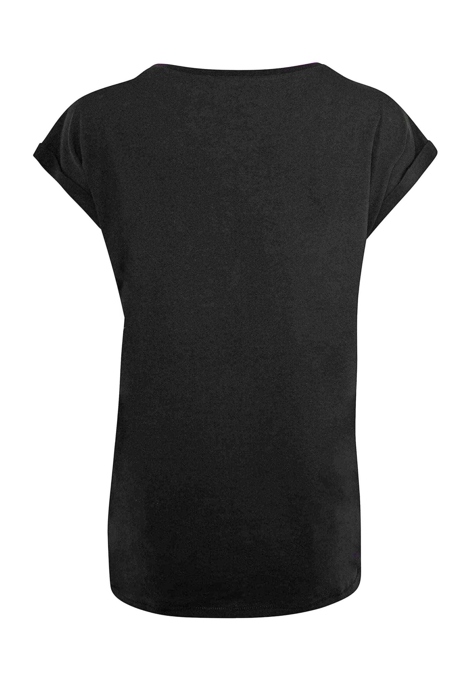 CLOUD 5IVE T-Shirt »CLOUD 5IVE Ladies Wildflower Black Tee«, (1 tlg.)