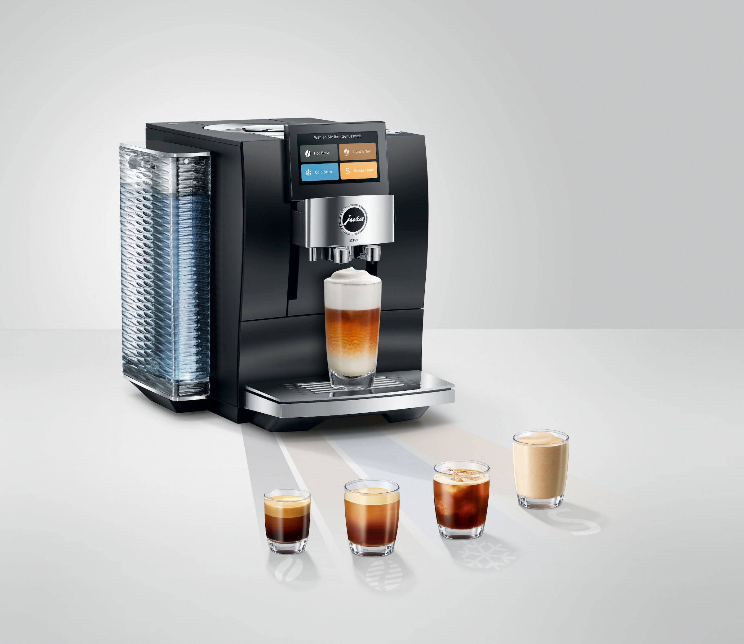 JURA Kaffeevollautomat »15836 Z10 Obsidian Black (EC)«