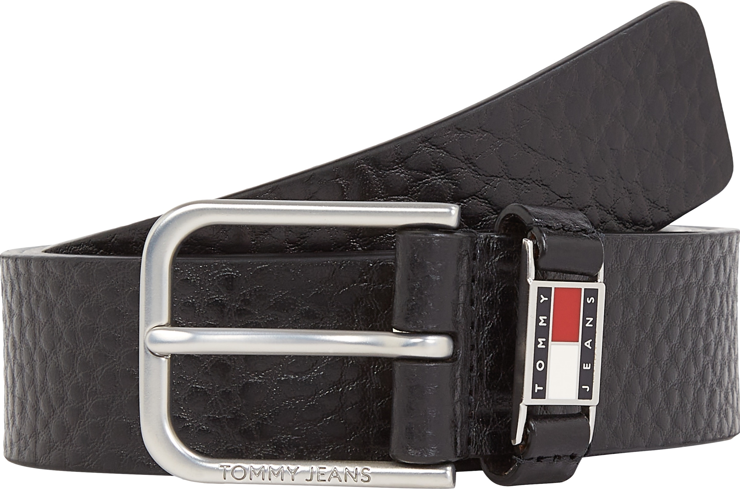 Tommy Jeans Ledergürtel "TJM SCANTON TEXTURE 3.5 cm breit" Größenverstellba günstig online kaufen