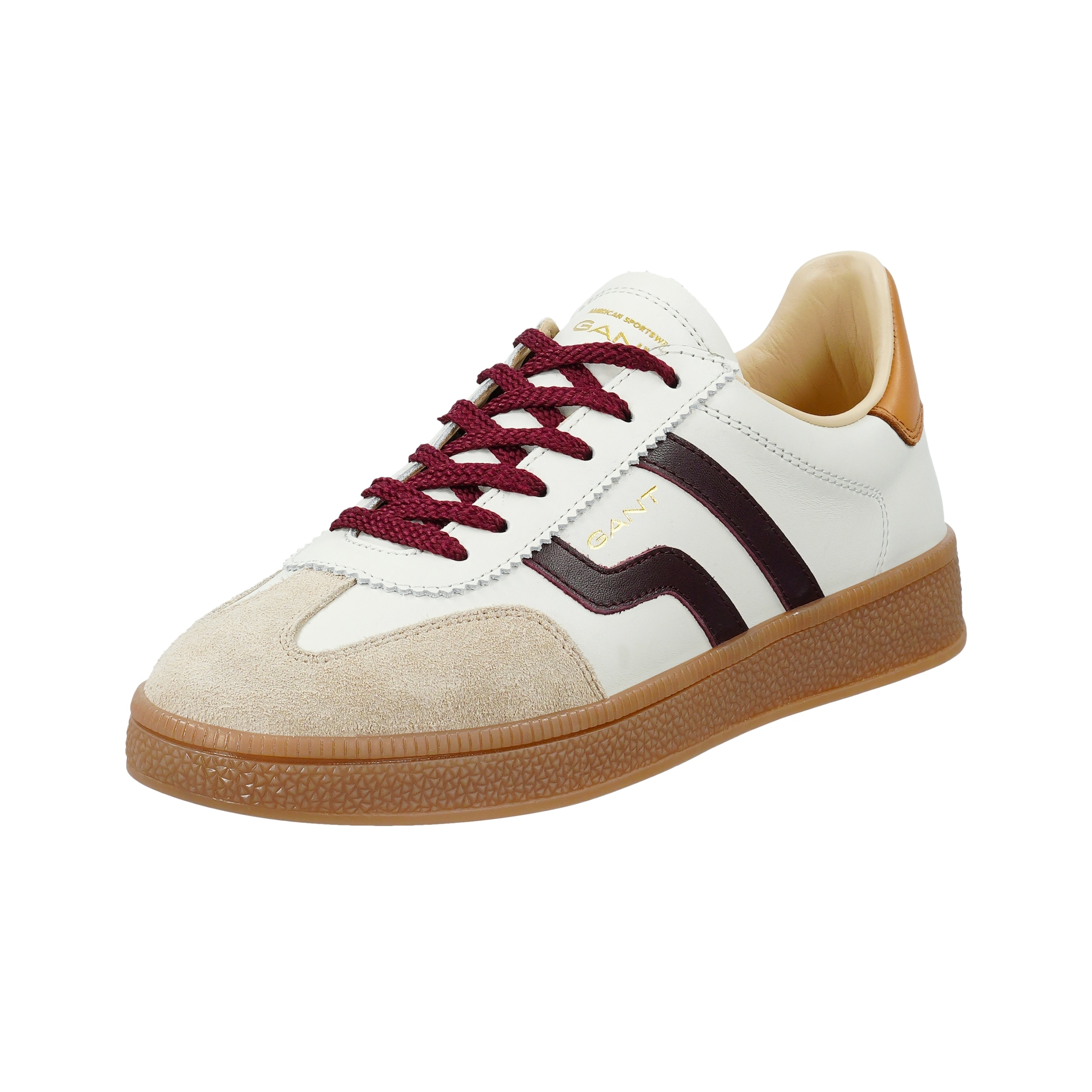 Gant Sneaker "Cuzima" Retro Sneaker, Schnürschuh mit Lederinnenausstattung günstig online kaufen