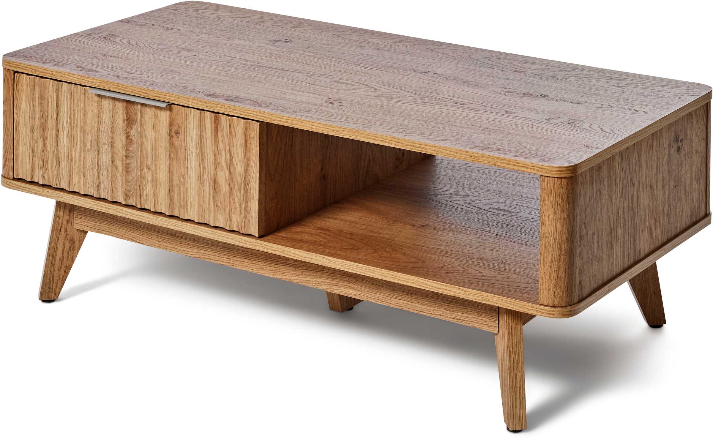 Jahnke Couchtisch "WAVE COFFEE SK" 1 Stk. tlg. Couchtisch, Retro-Stil, Stau günstig online kaufen