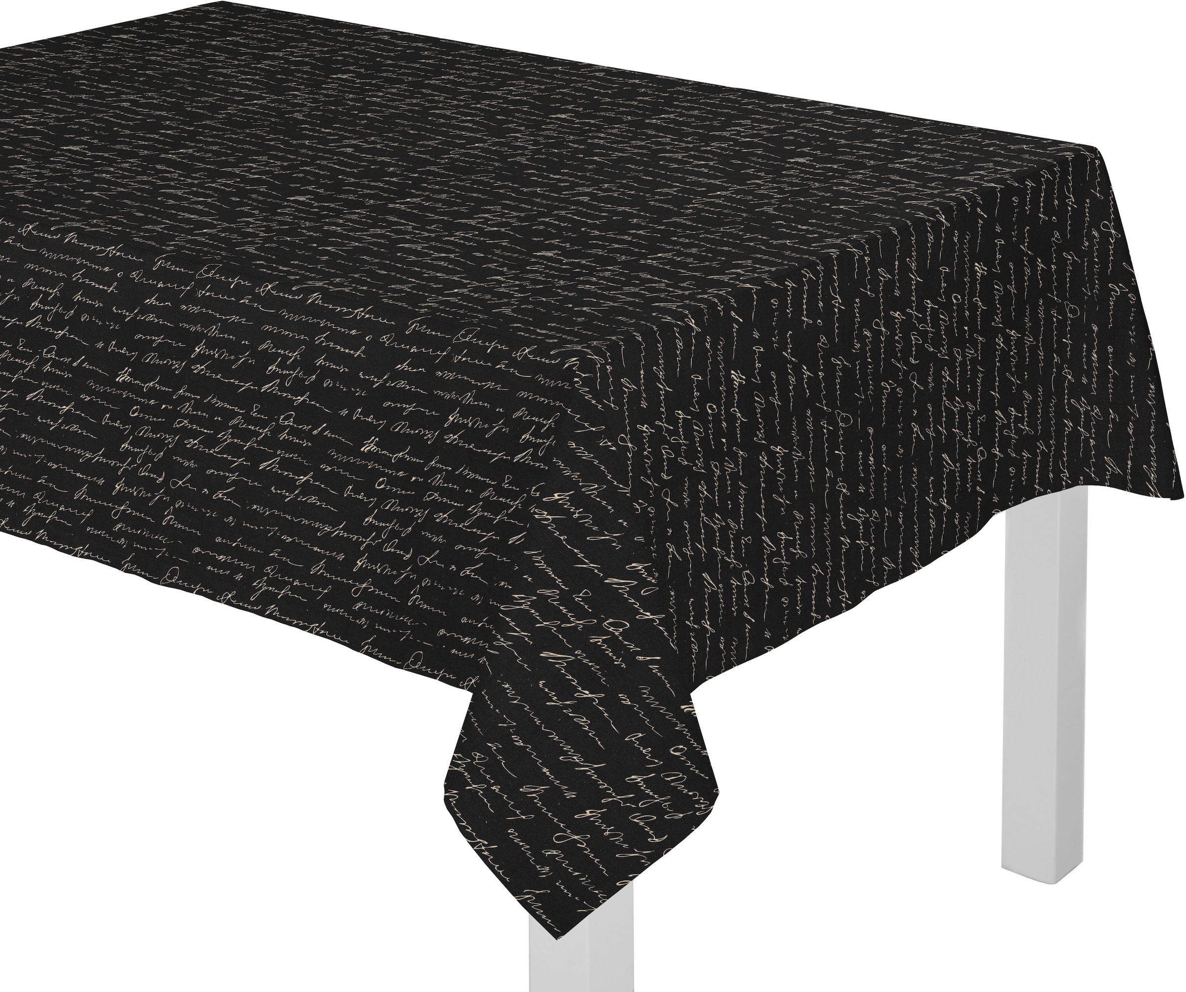 Tischdecke nachhaltig aus »Scribble«, in Bio-Baumwolle,Made auf | Rechnung Germany Adam BAUR