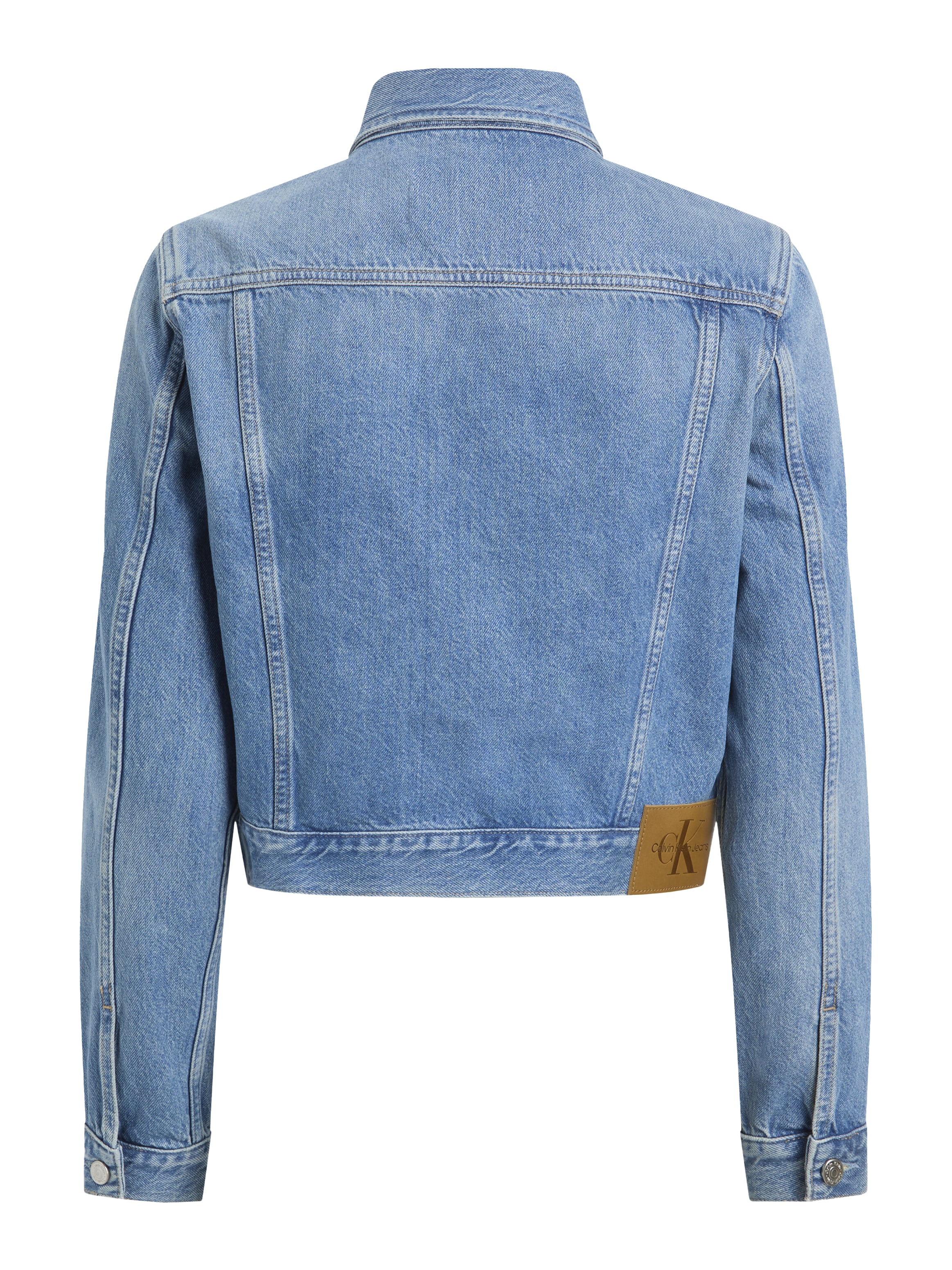 Calvin Klein Jeans Jeansjacke »CROPPED 90'S DENIM TRUCKER«, in hellblauer Waschung