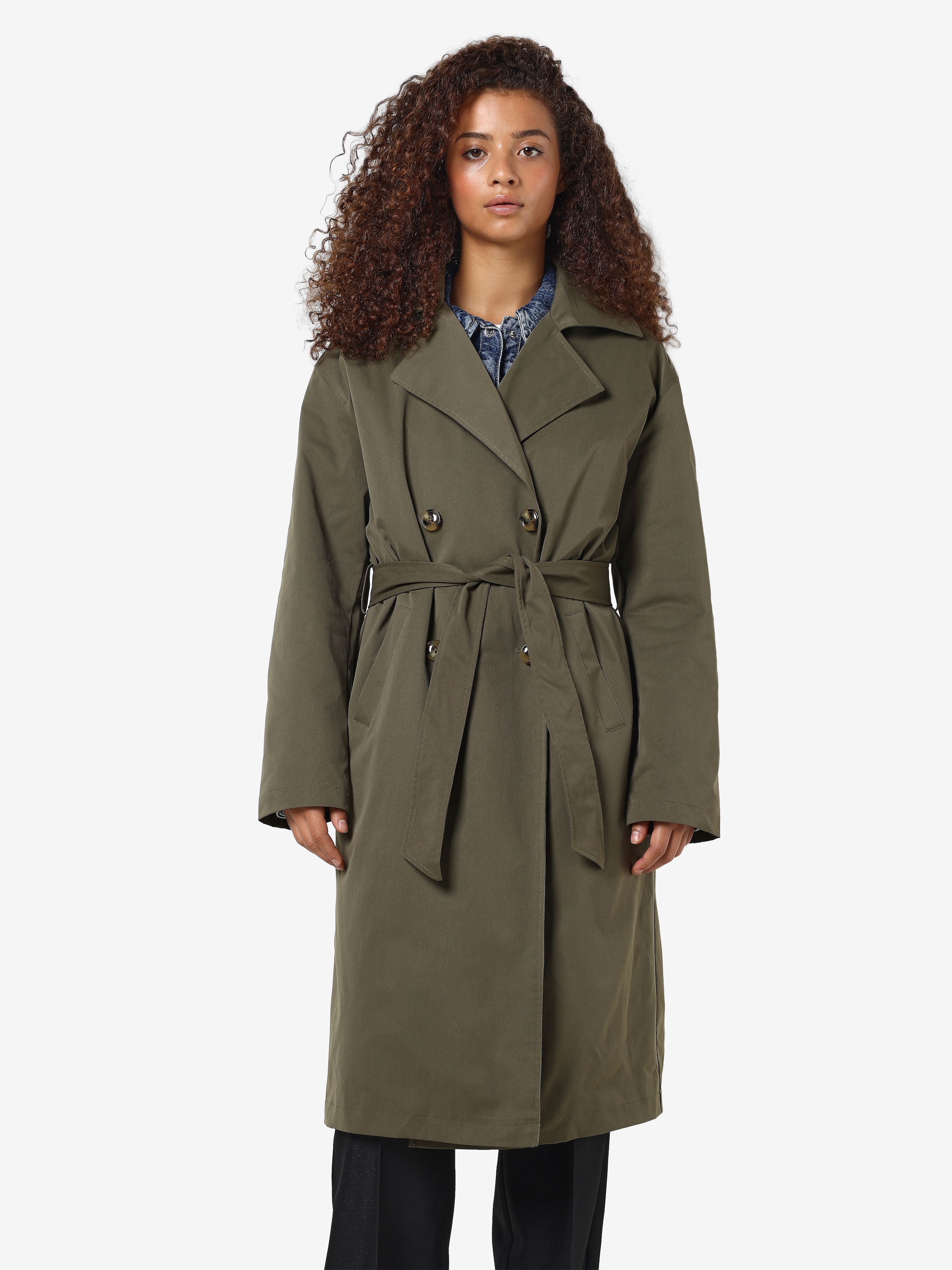 Trenchcoat »NMMANYA L/S TRENCHCOAT NOOS«