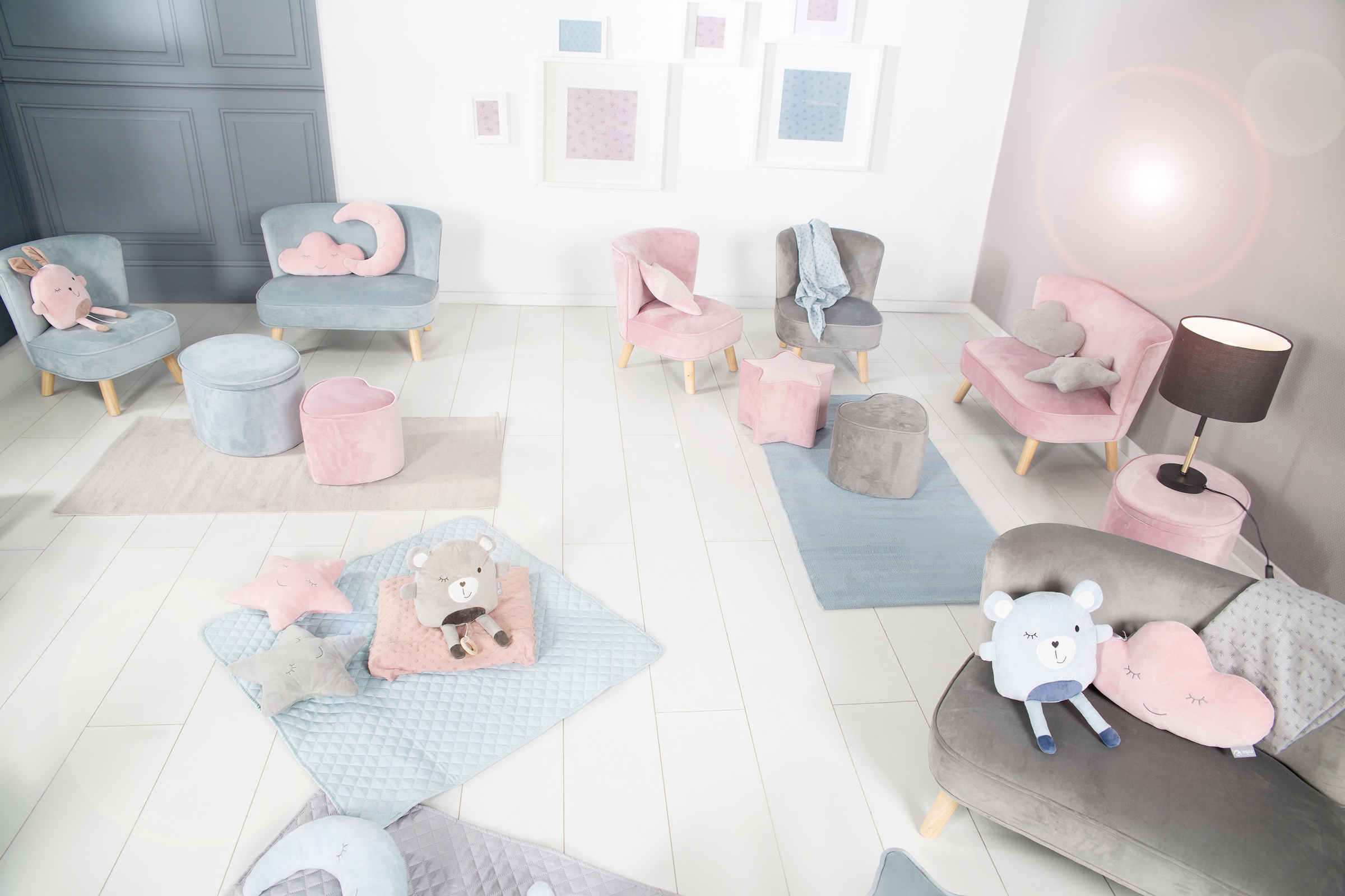 roba® Kinderhocker »Lil Sofa« in Herzform