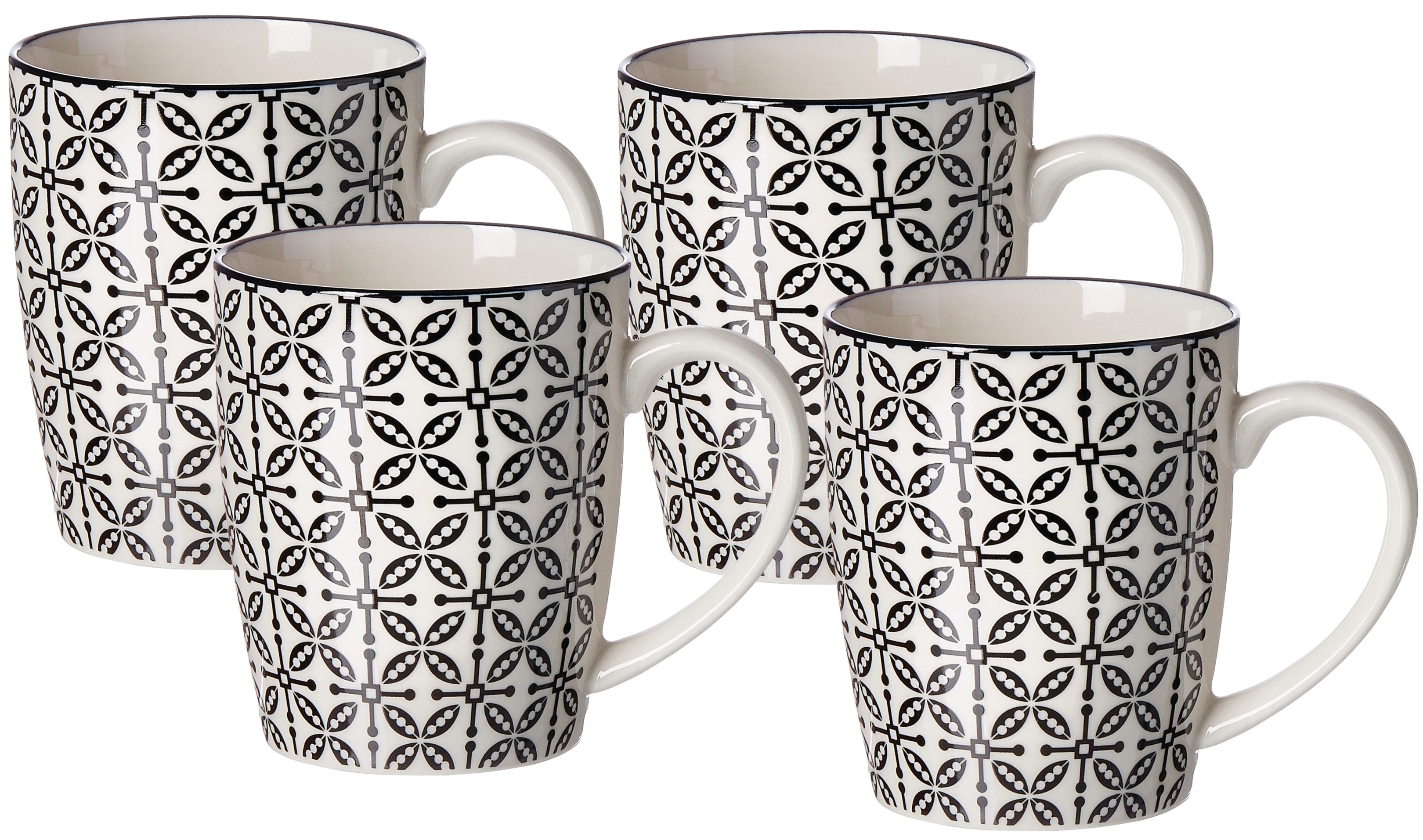 Ritzenhoff & Breker Becher "Takeo Leaves" Kaffeebecher, je 350 ml