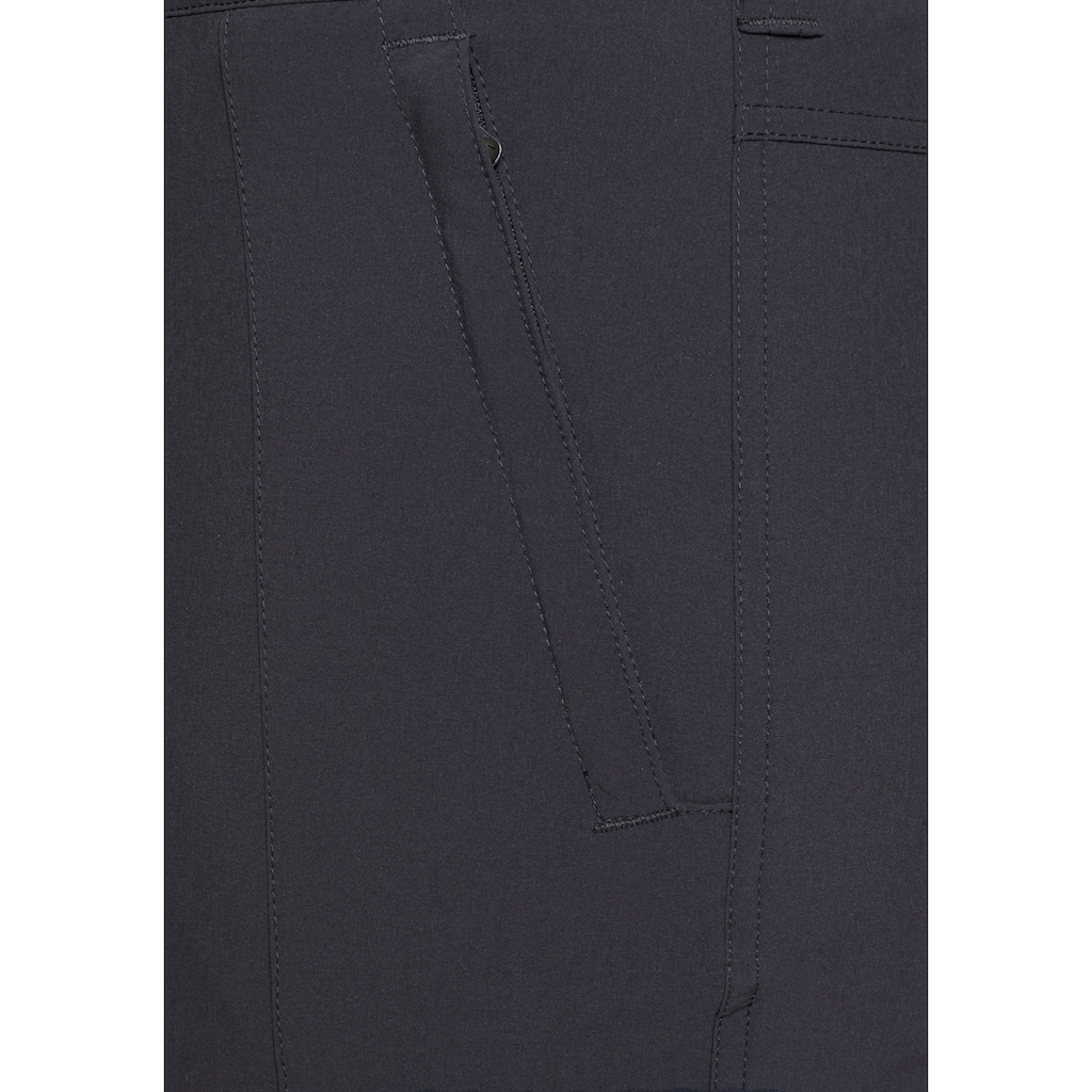 Maier Sports Caprihose, (Set, 2 tlg., Gürtel)