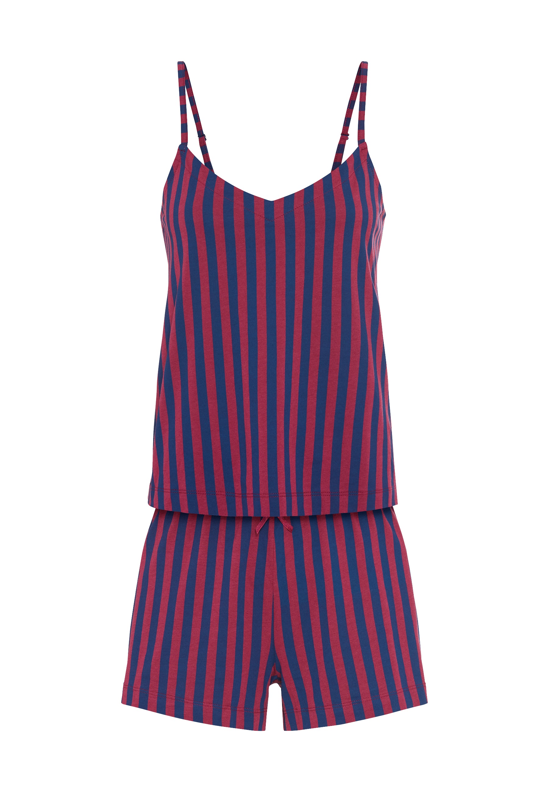 LSCN by LASCANA Shorty 2 Stk. tlg., mit schönem Blumen- oder Streifenmuster günstig online kaufen