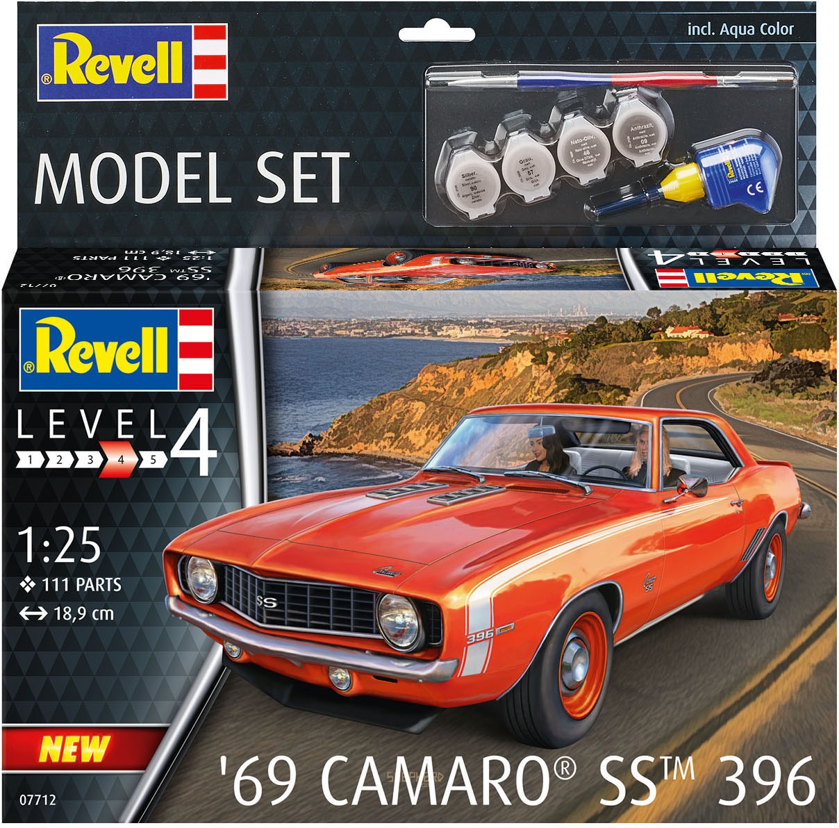 Revell® Modellbausatz »69 Camaro SS«, 1:25