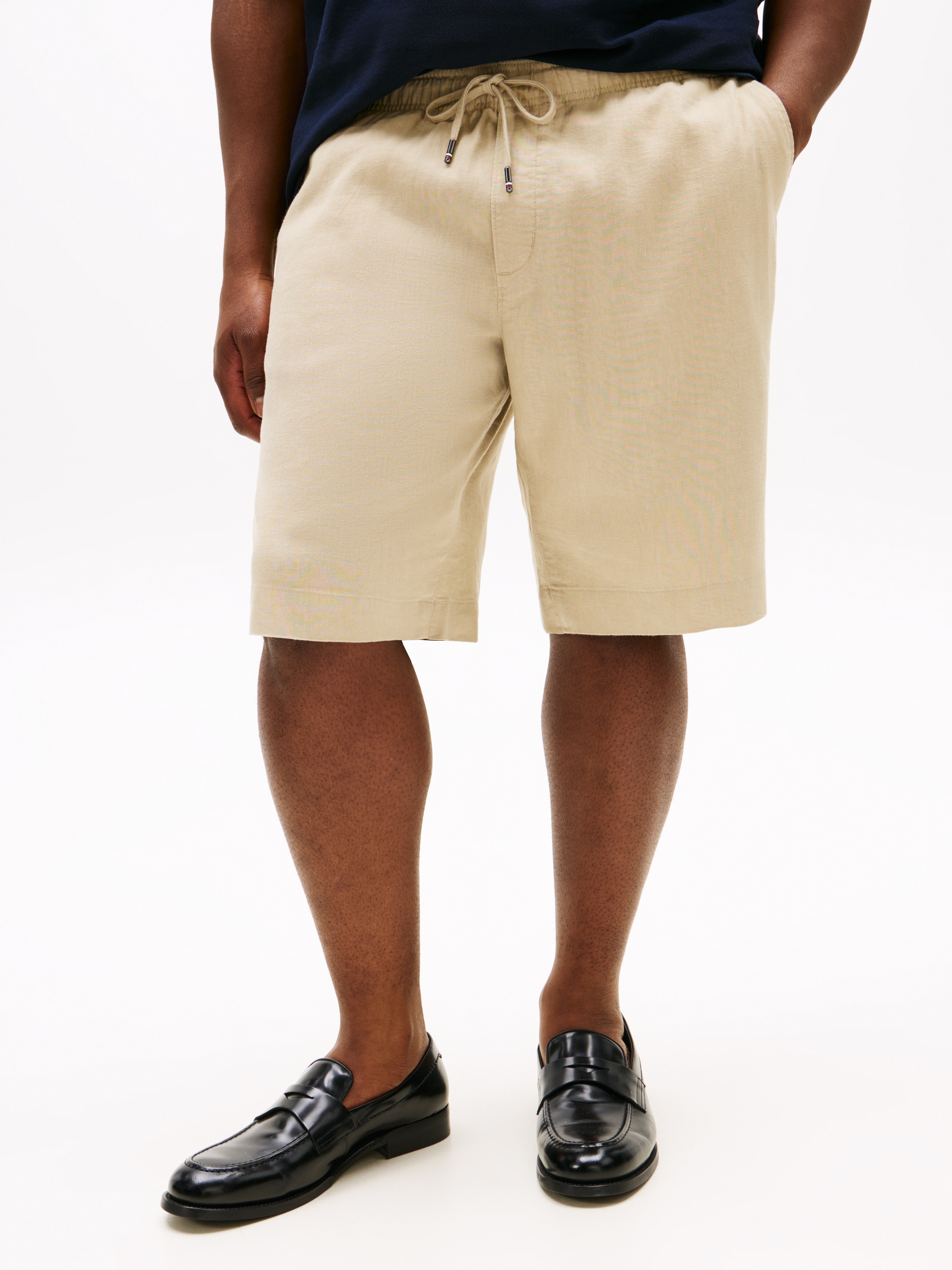 Tommy Hilfiger Big & Tall Shorts »BT-BROOKLYN PO LINEN SHORT-B«, Große Größen