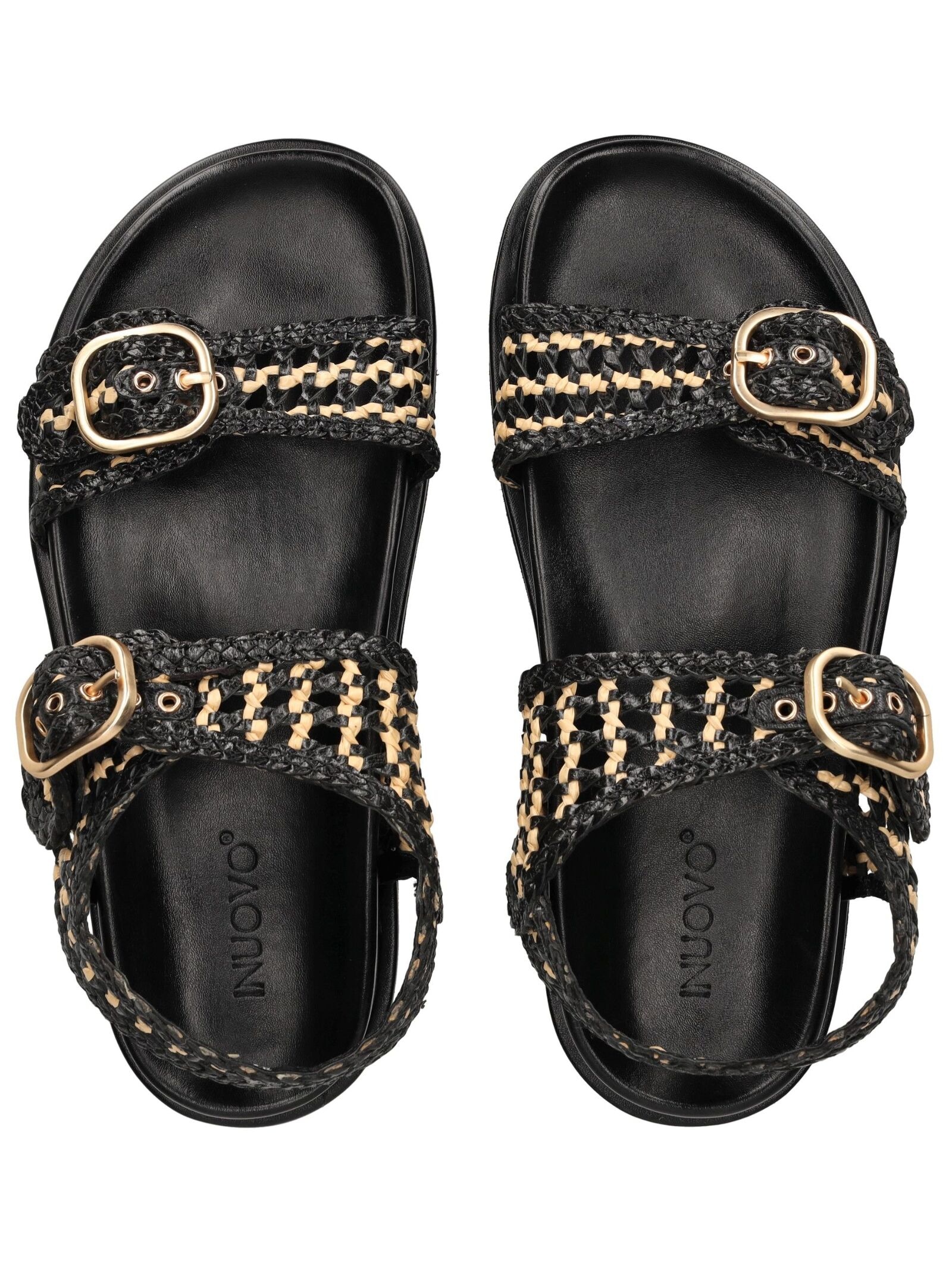 INUOVO Riemchensandale »INUOVO Sandalen Leder«