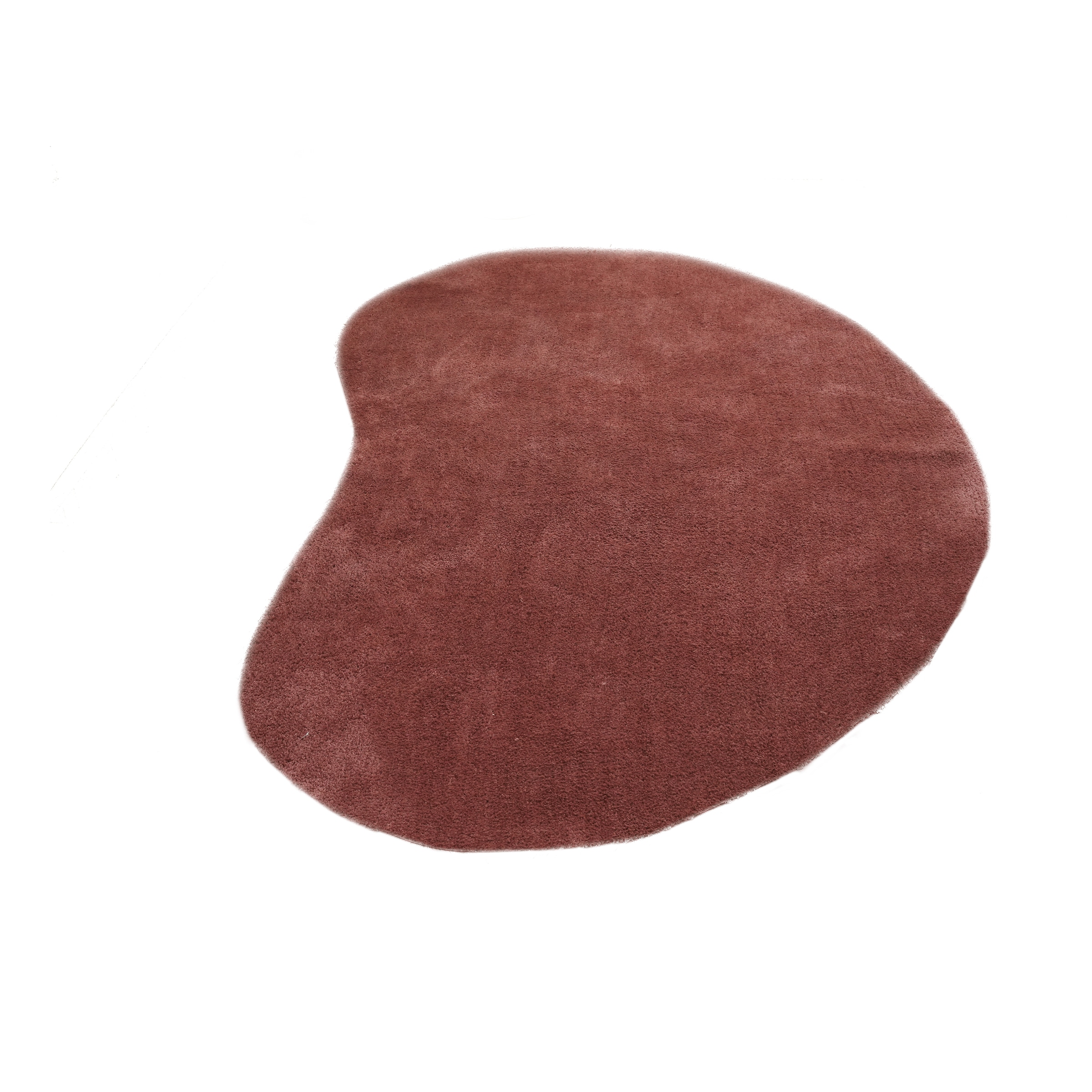 LeGer Home by Lena Gercke Hochflor-Teppich »Halrum, einfarbig, besondere Form, modern« U-förmig 25 mm Höhe organische Form, bean shape, kuschelig, Wohnzimmer, Schlafzimmer