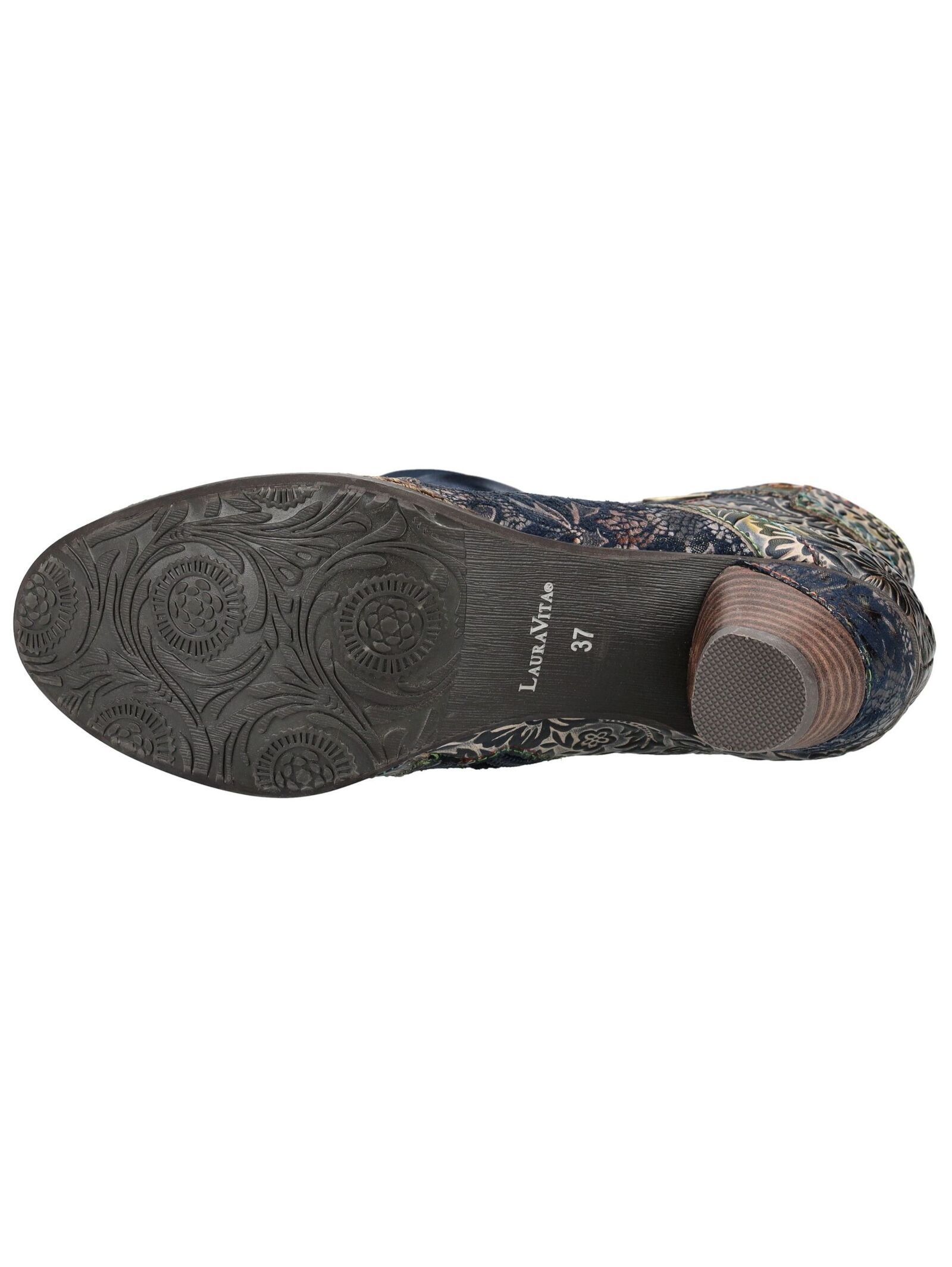 LAURA VITA Schnürstiefelette »LAURA VITA Stiefelette Leder/Textil«