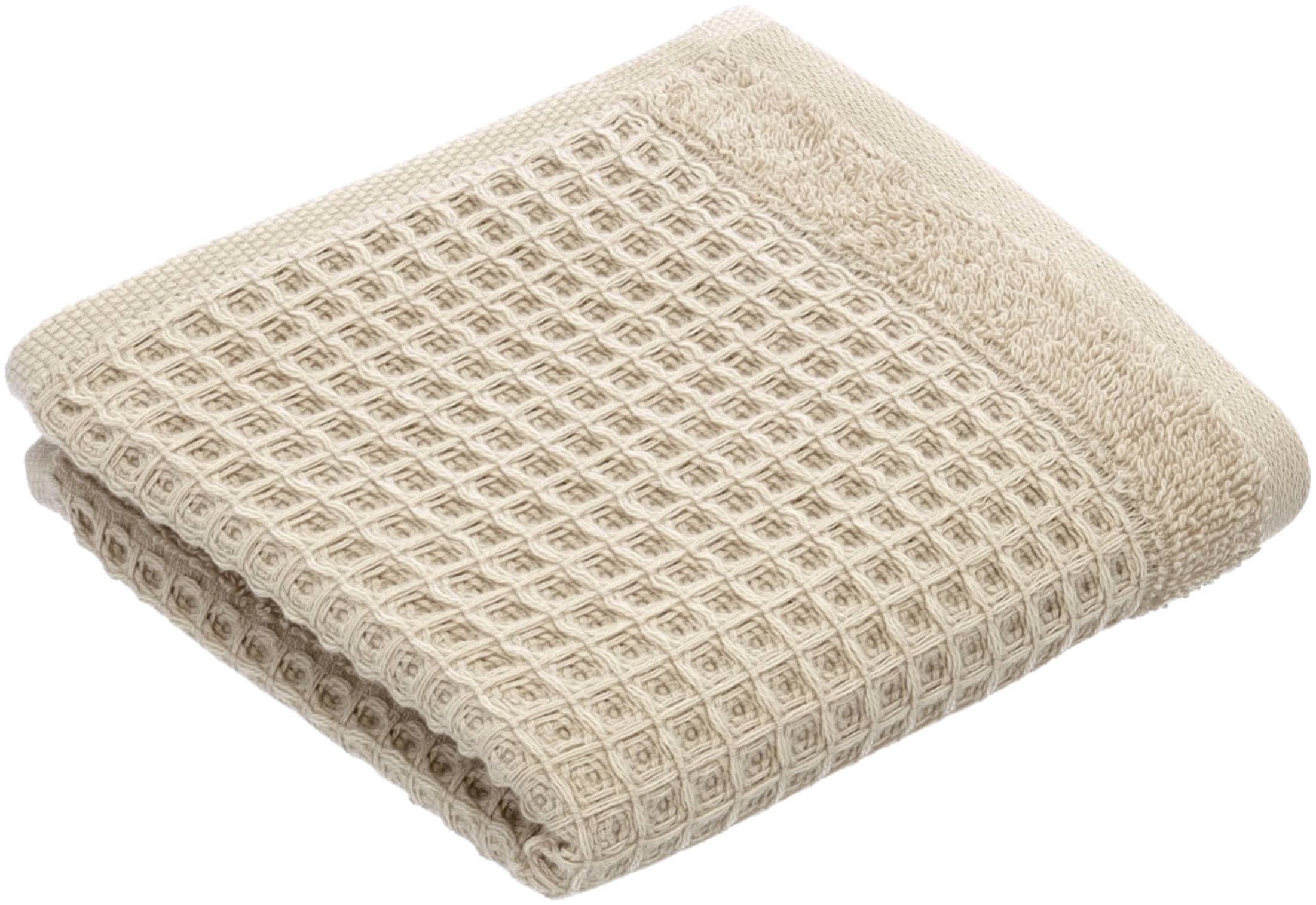 Vossen Gästehandtücher "Senses" leichte Waffelstruktur günstig online kaufen