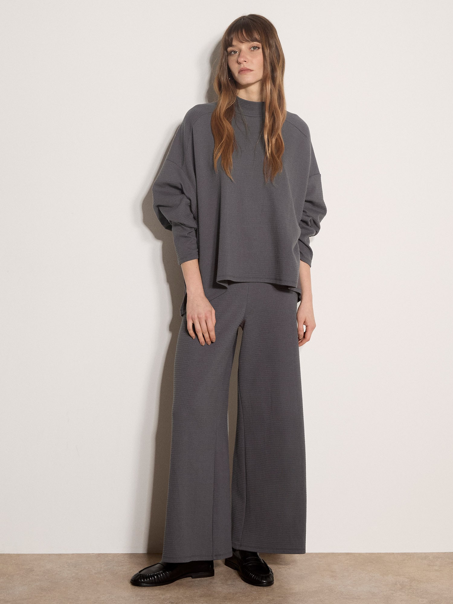 Apricot Tunikashirt "Oversize-Oberteil aus Jersey"