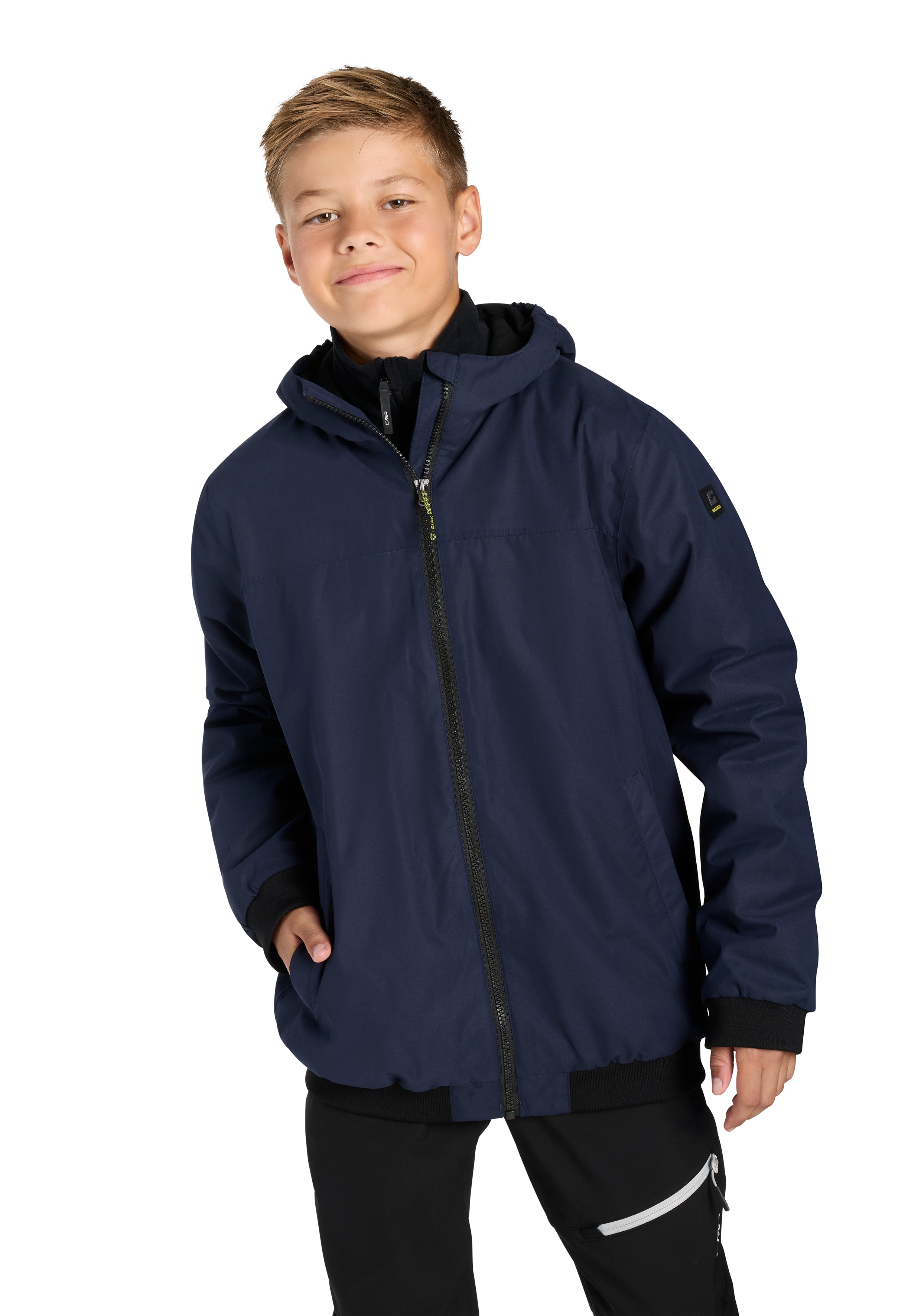 Killtec Regenjacke "KOS 153 BYS JCKT OT" mit wärmendem Futter, wasserabweisend, winddicht, normale Länge