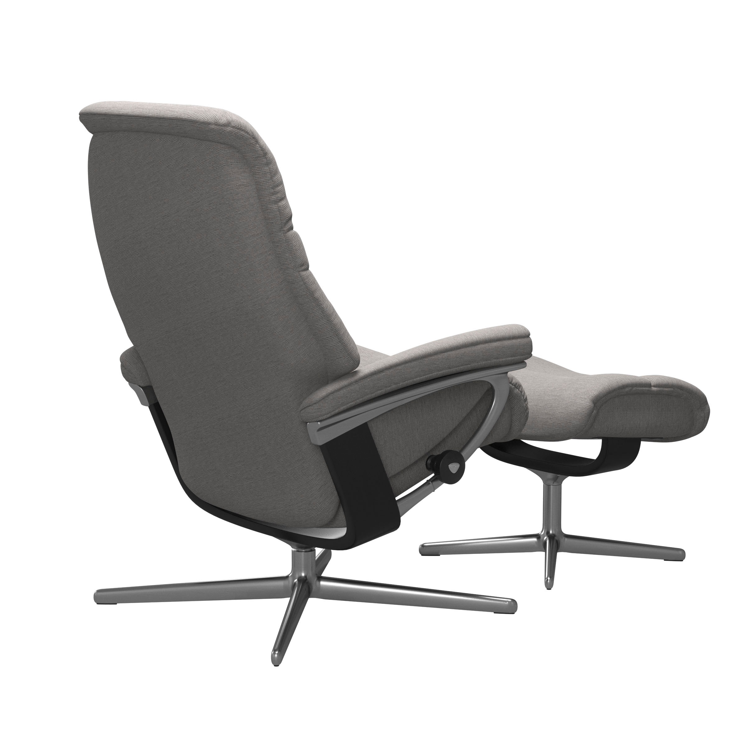 Stressless® Fußhocker »Sunrise«, mit Cross Base, Größe S, M & L, Holzakzent Schwarz