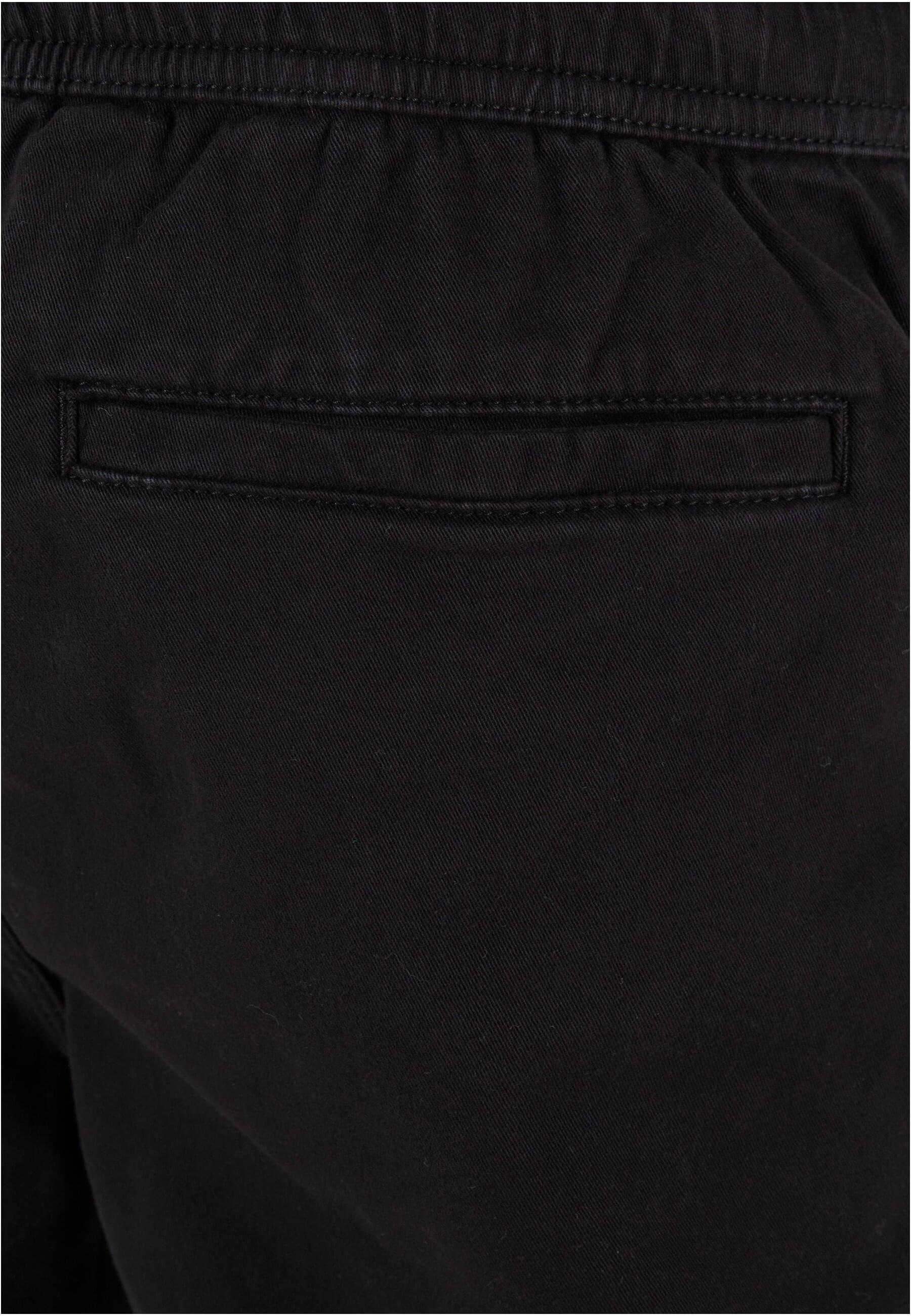 URBAN CLASSICS Stoffhose »Urban Classics Herren Stretch Twill Joggshorts«, (1 tlg.)