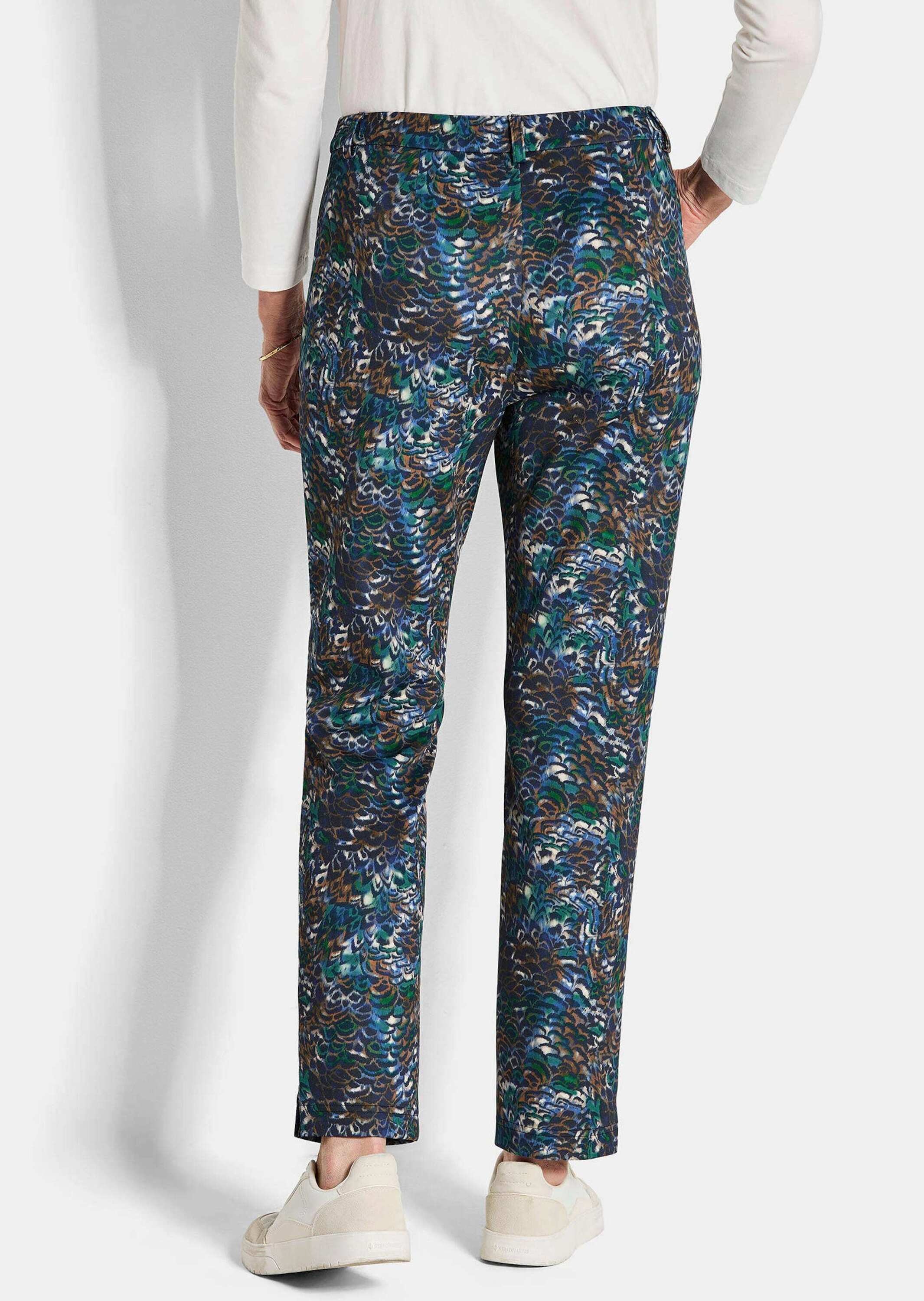 GOLDNER Stoffhose »Kurzgröße Hose LOUISA in Scuba-Qualität«