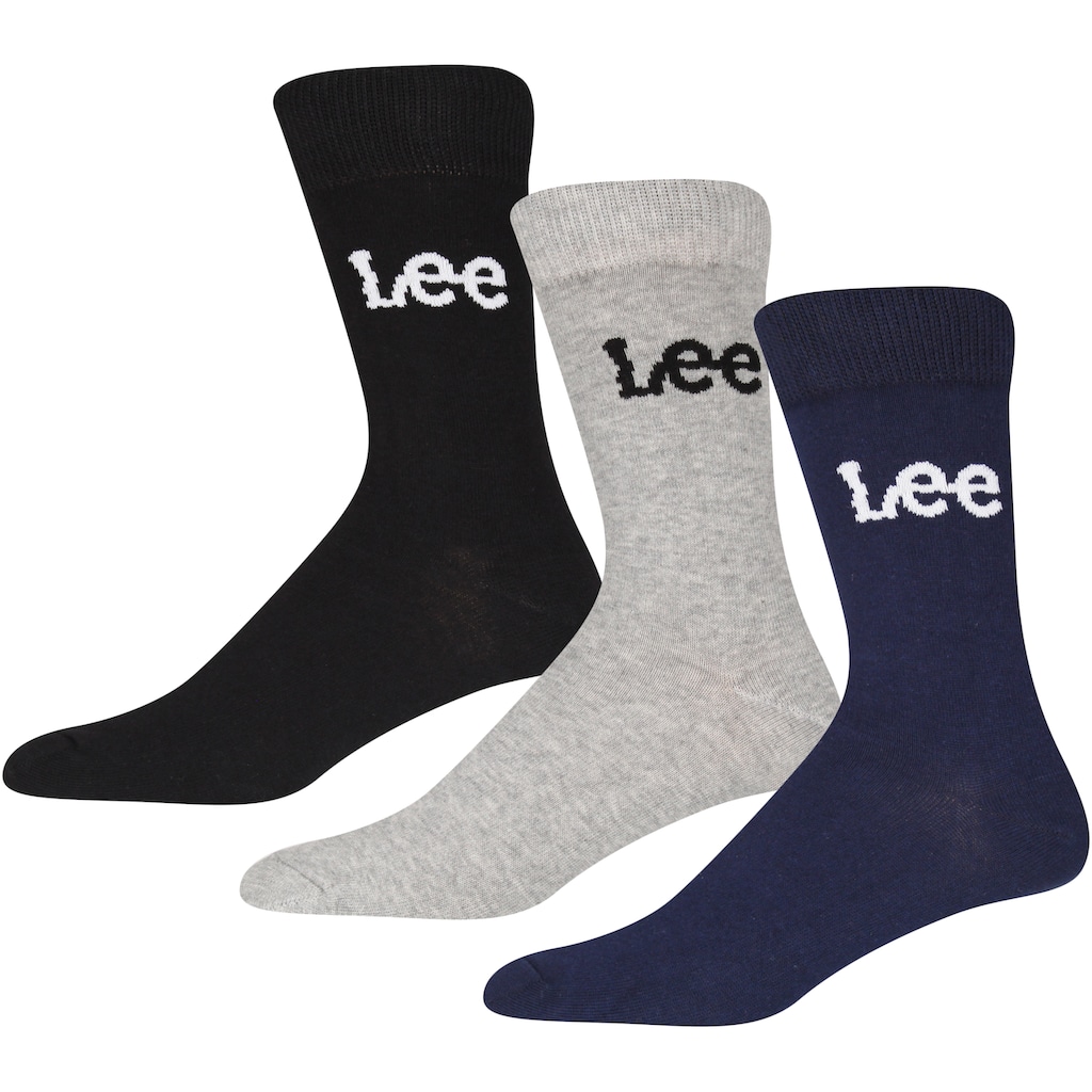 Lee® Sportsocken »BILLIE«, (3 Paar)