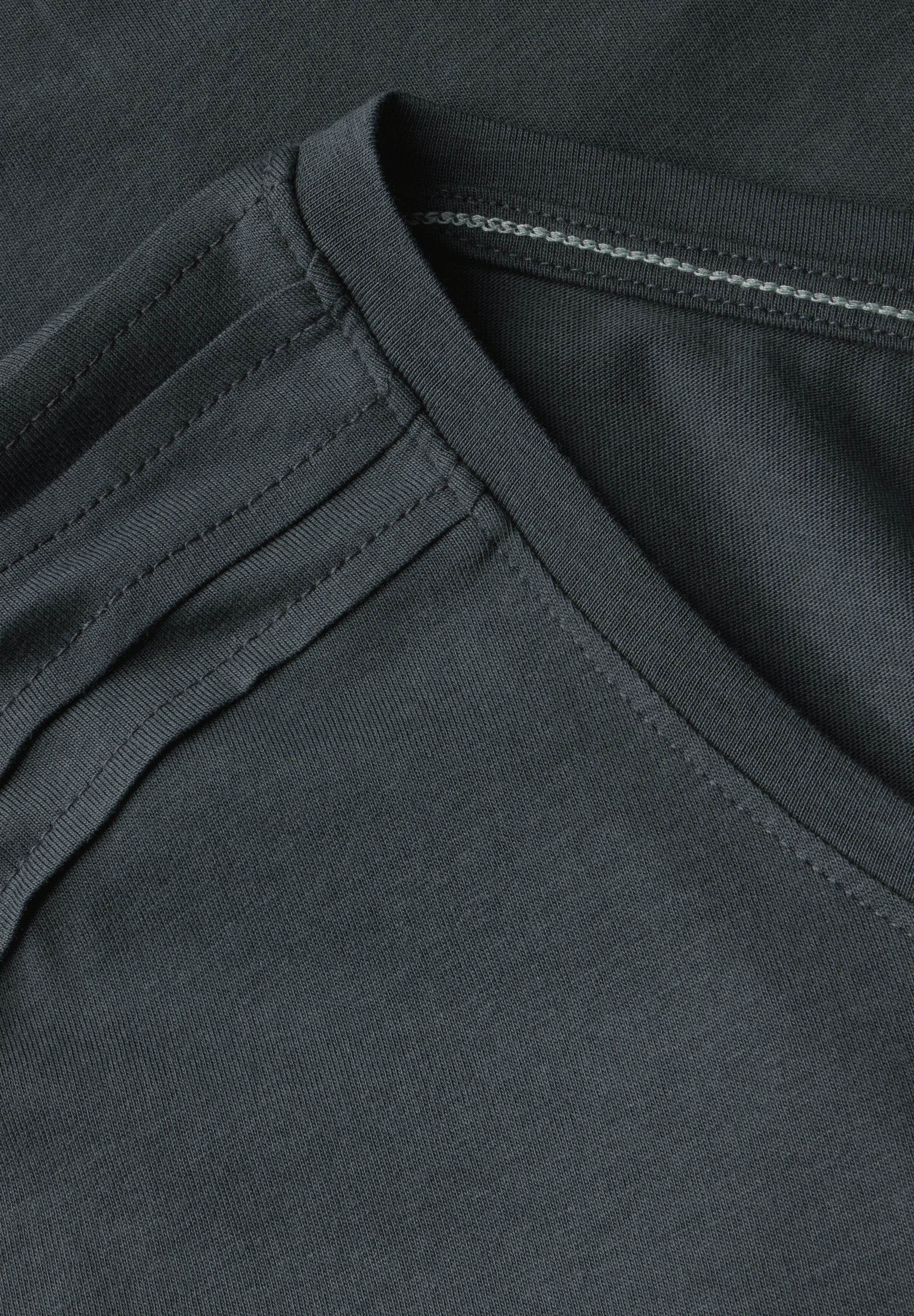 Cecil V-Shirt, mit Elastiksaum