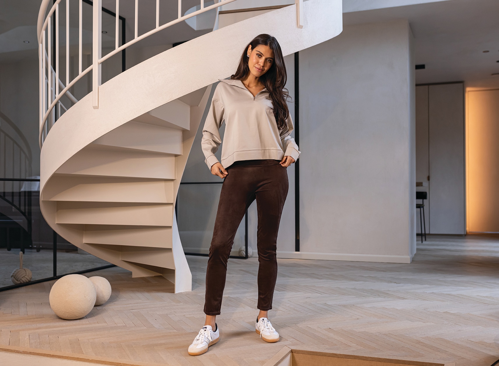MAGIC Bodyfashion Leggings »Hi-Waist Slim Tights«, mittlere Formung von Bauch, Hüften und Oberschenkeln