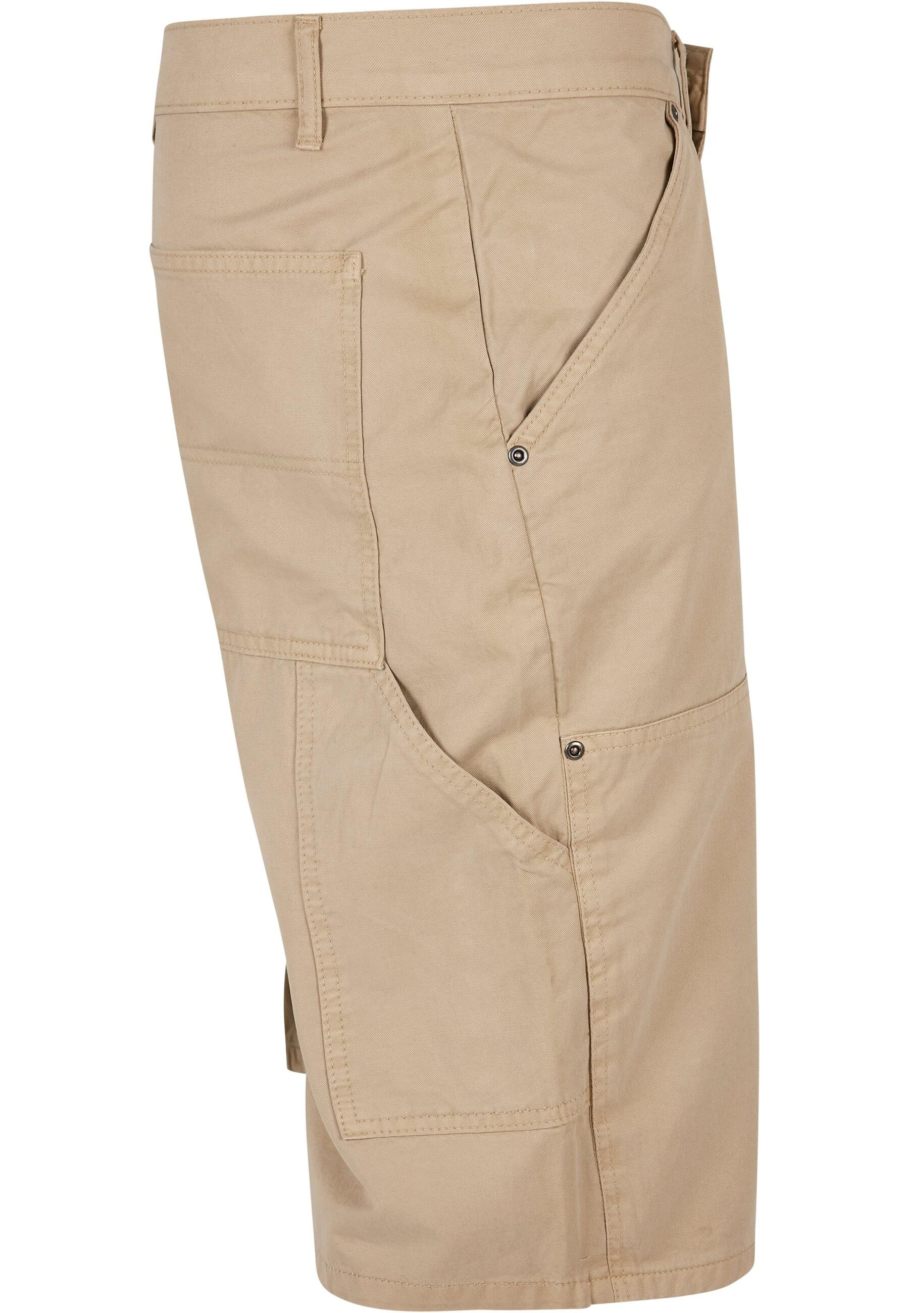 URBAN CLASSICS Shorts »Urban Classics Herren Double Knee Carpenter Shorts«, (1 tlg.)