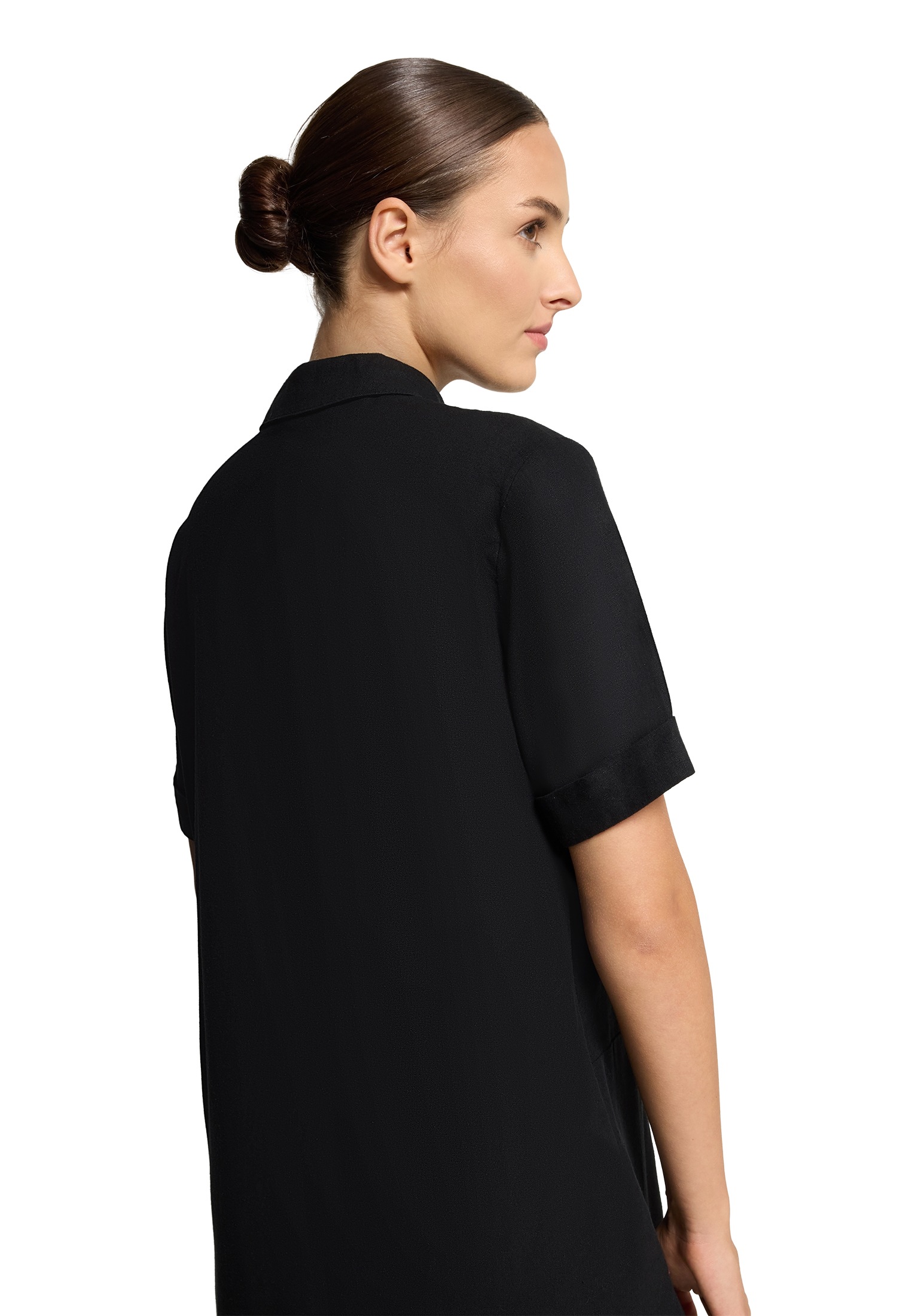 Betty Barclay Sommerkleid »Betty Barclay Damen Leinenkleid mit Knopfleiste«, Form
