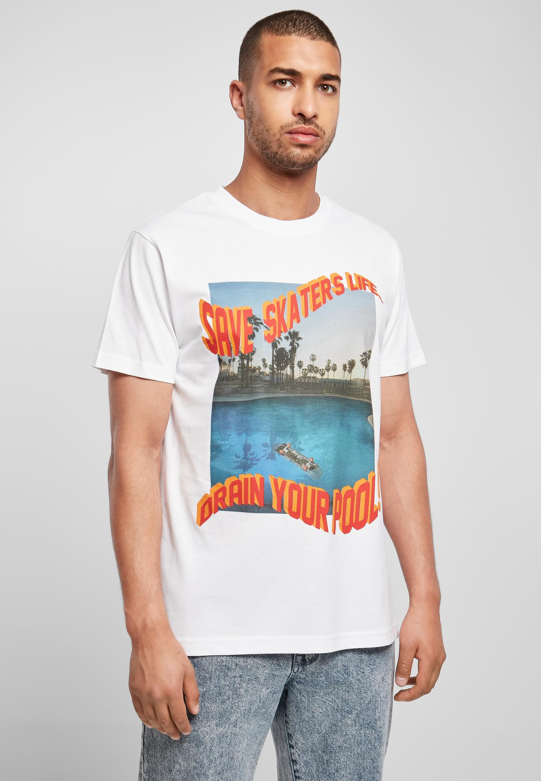MisterTee T-Shirt »MisterTee Herren Save Skaters Life Tee«, (1 tlg.)