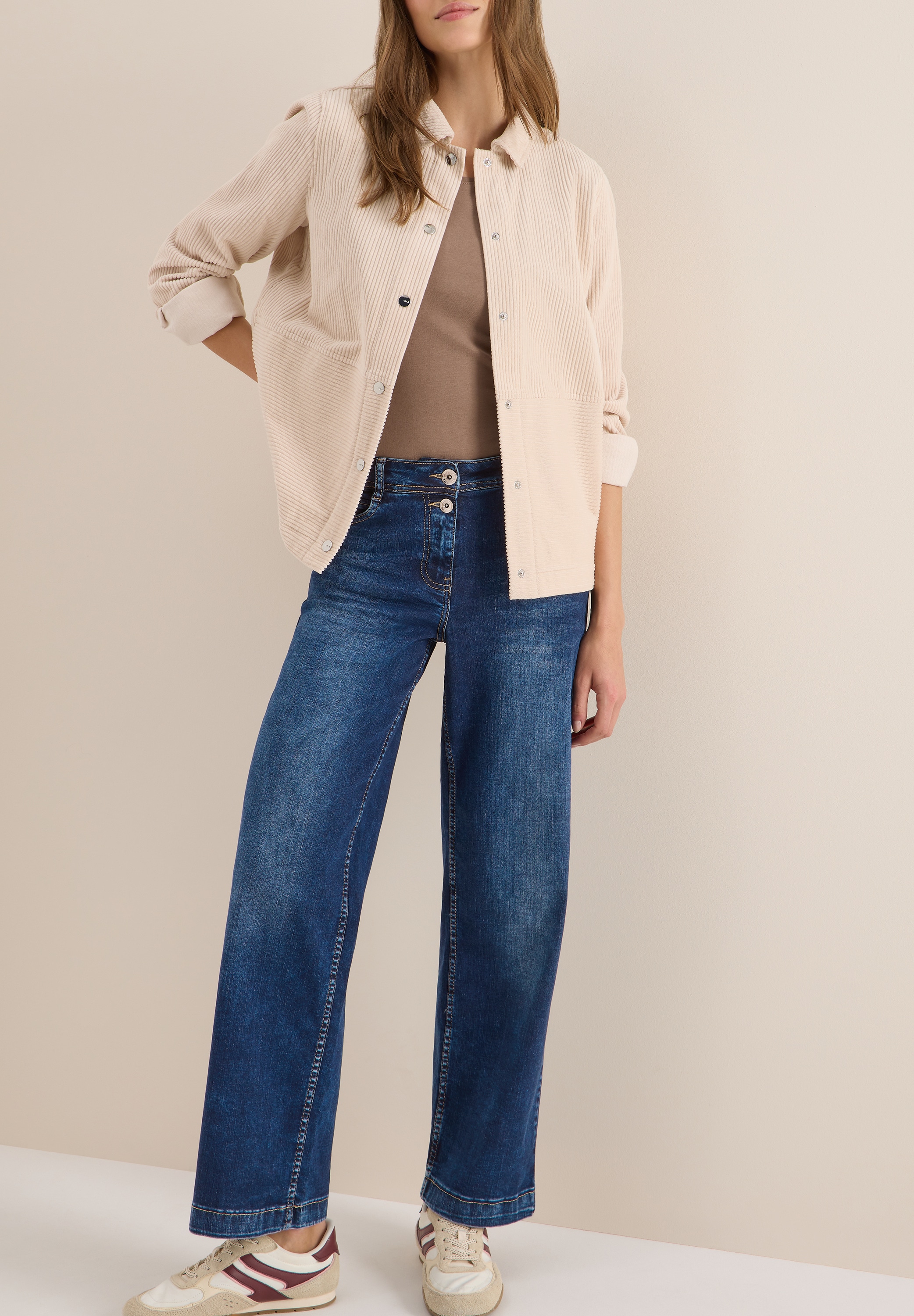 Cecil Weite Jeans »Style NEELE«, im 5-Pocket-Style