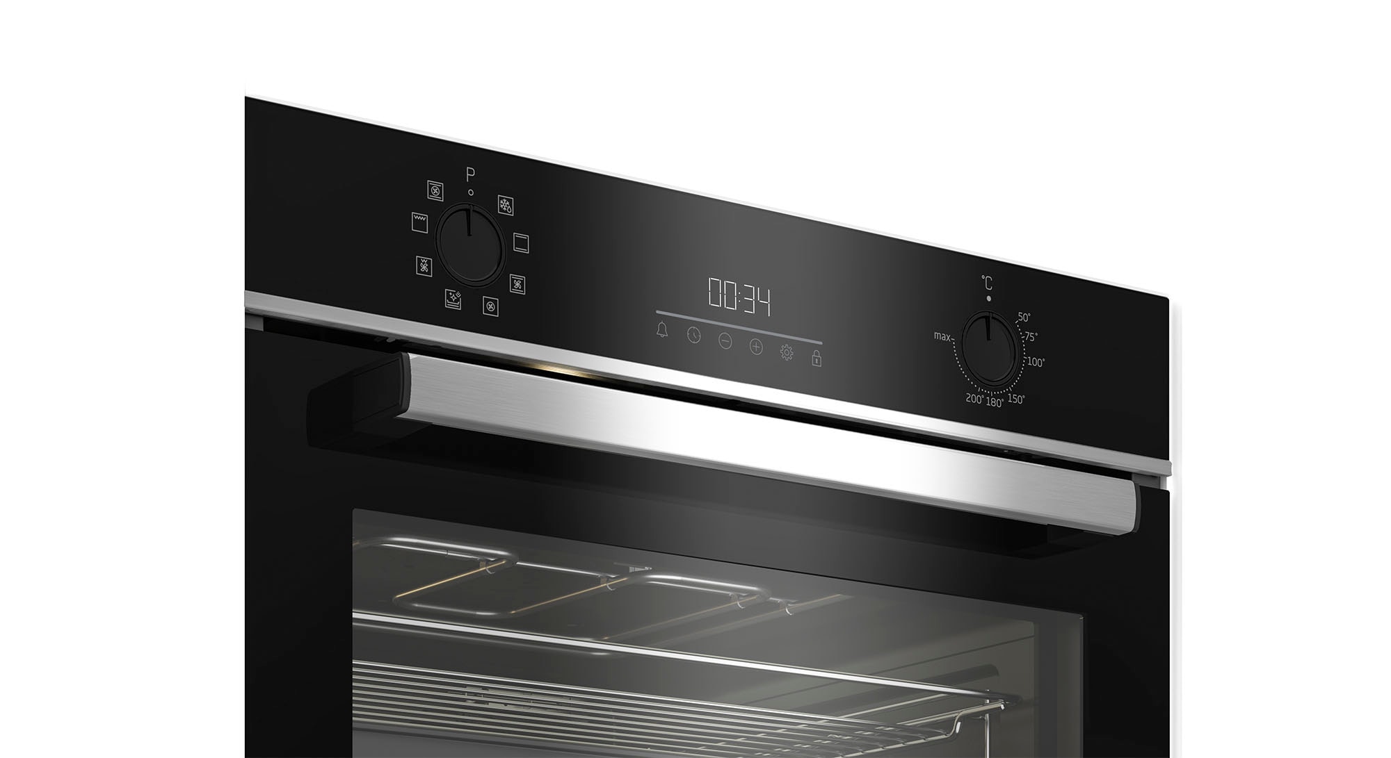 BEKO Einbaubackofen  »BBCM13300X«, SteamShine