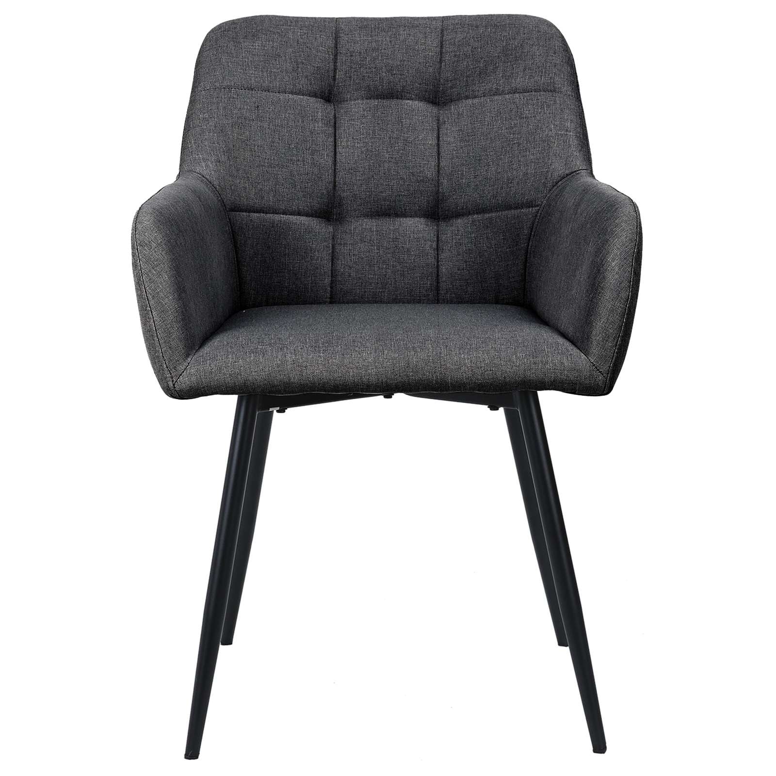 OTTO home Esszimmerstuhl »Bostony« () 2 Stk.gepolsterte Rückenlehne, Armlehne und Sitzfläche, Sitzhöhe 49 cm