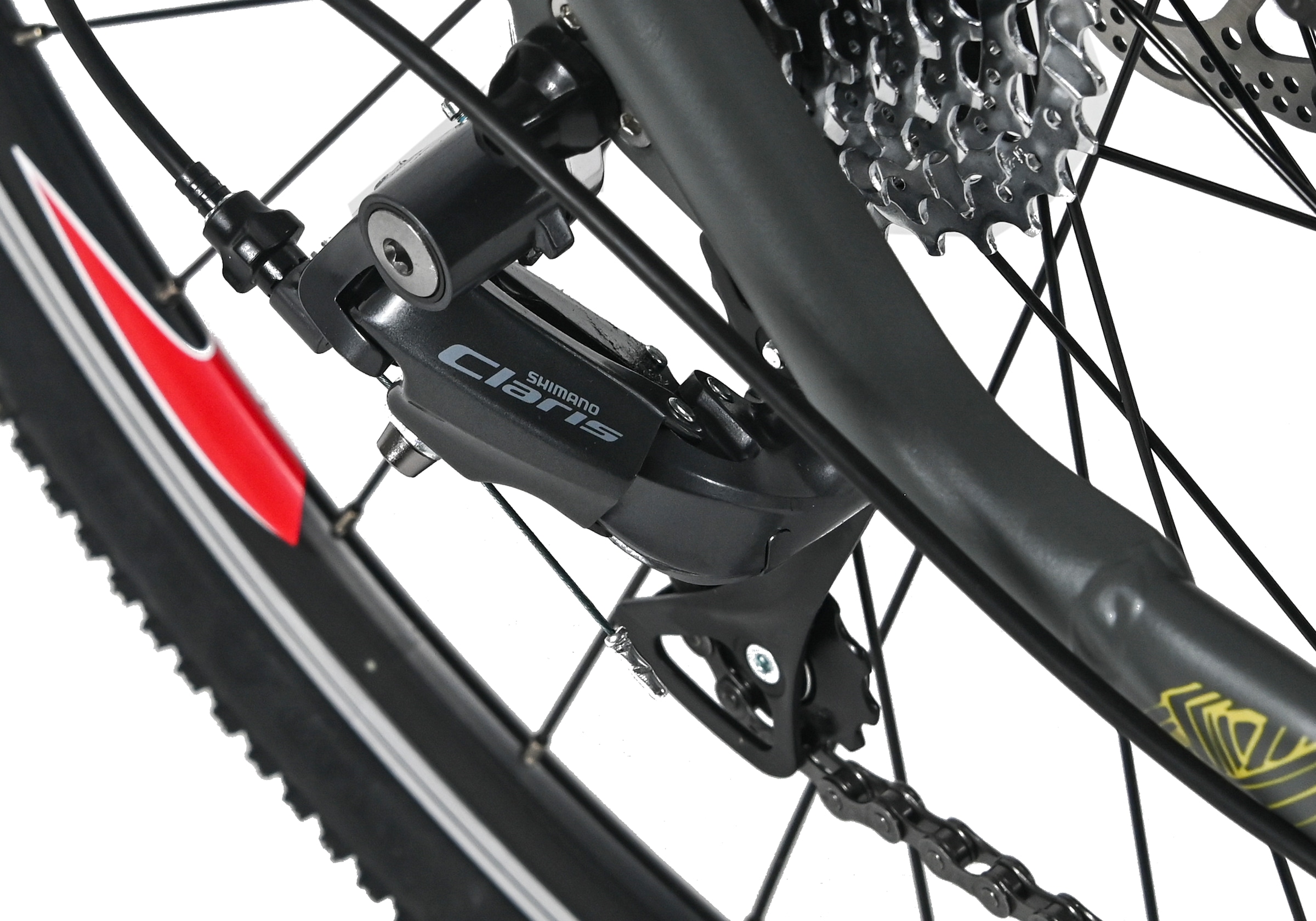 WYLD Gravelbike »WYLD Gravelbike 28'' Turin Grau-Gelb 16 Gänge RH 56 cm« 16 Gang Kettenschaltung