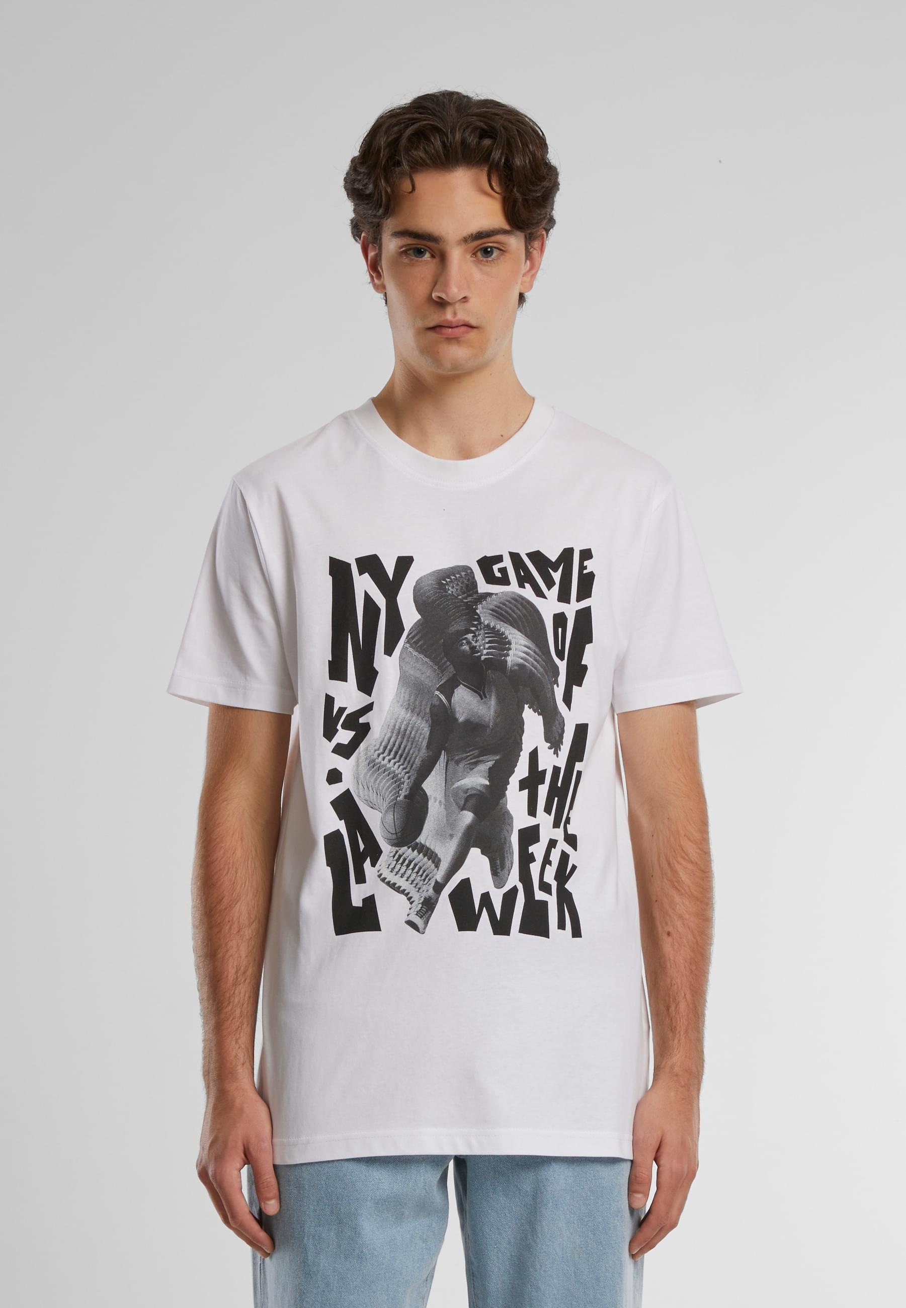 MisterTee T-Shirt »MisterTee Herren Game Of The Week Tee«, (1 tlg.)