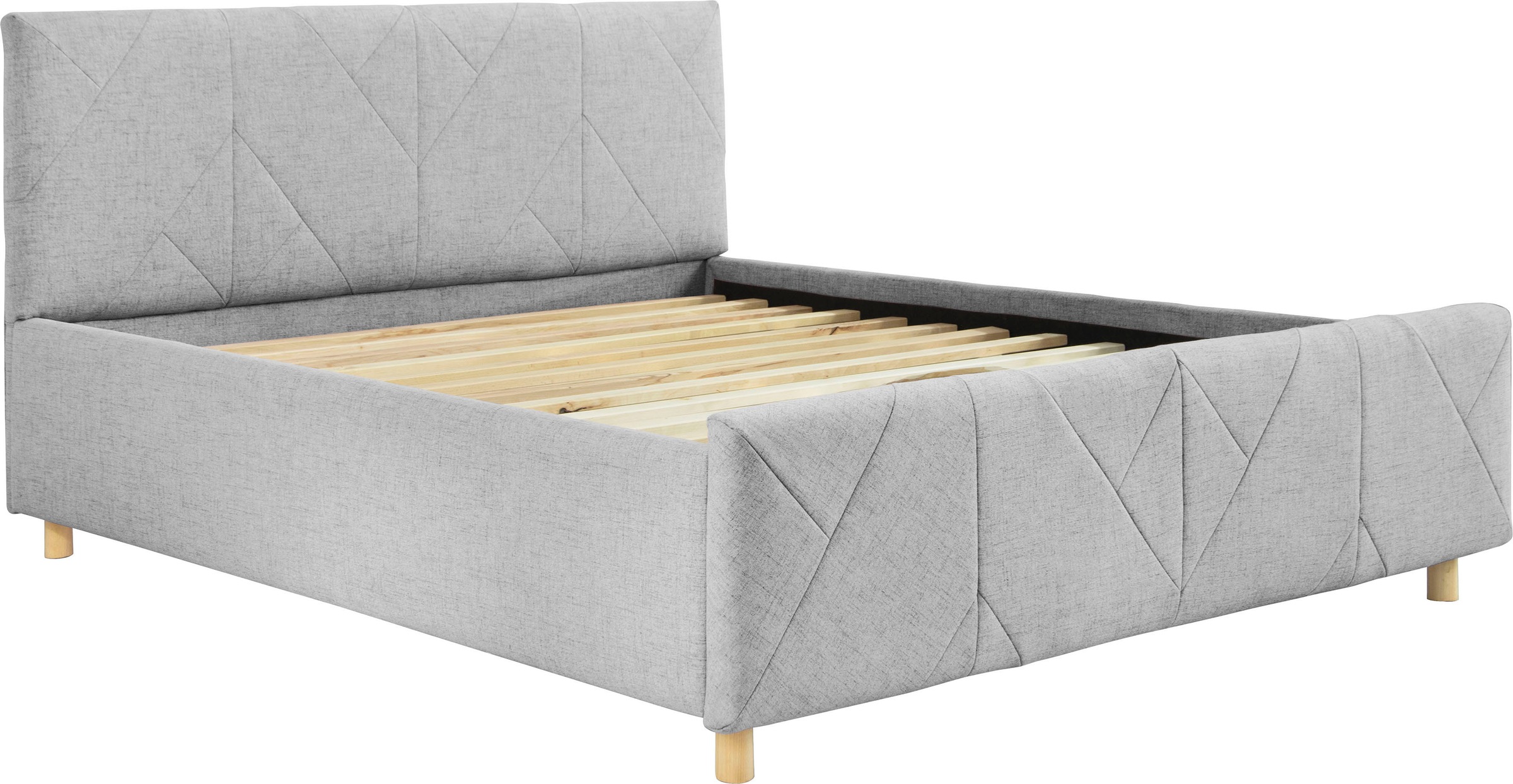 andas Polsterbett »Yorin«, Steppung am Kopf- & Fußteil, aus der freundin Home Collection kaufen