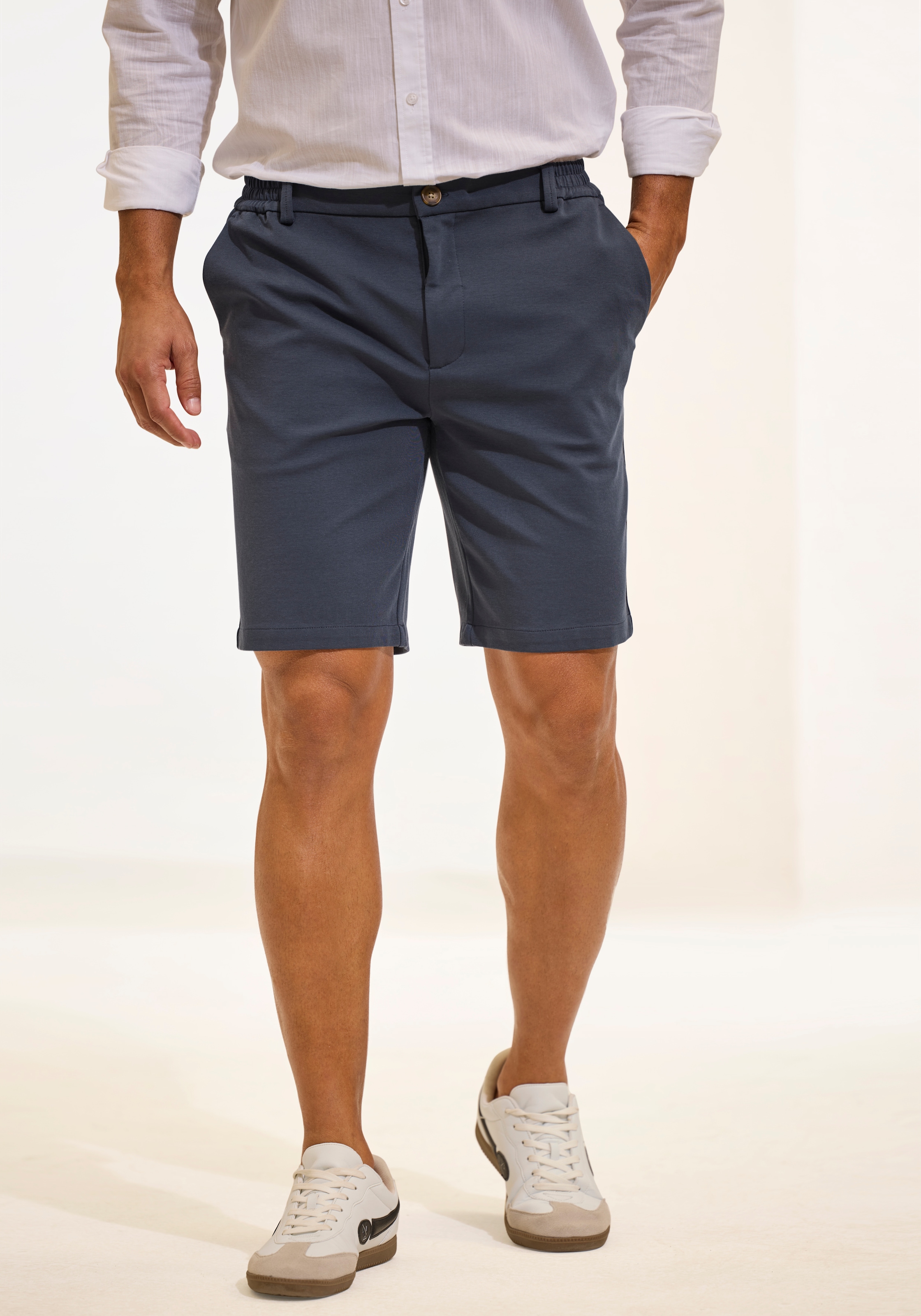 H.I.S Shorts ", Dehnbund-Hose mit seitlichem Gummizug, auch in großen Größen" Komfortbund - besonders bequem