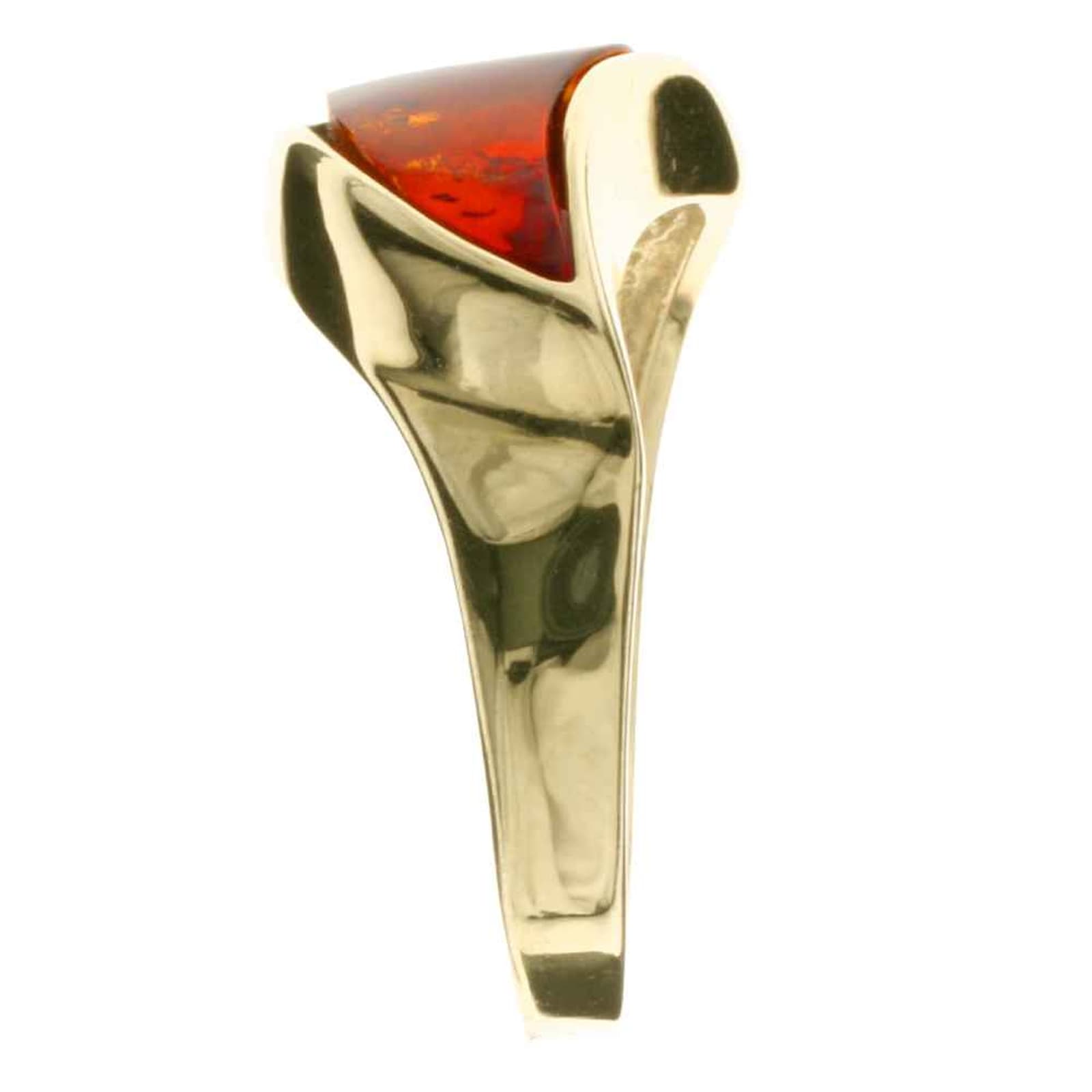 OSTSEE-SCHMUCK Fingerring »- Alea - Gold 333/000 - Bernstein«