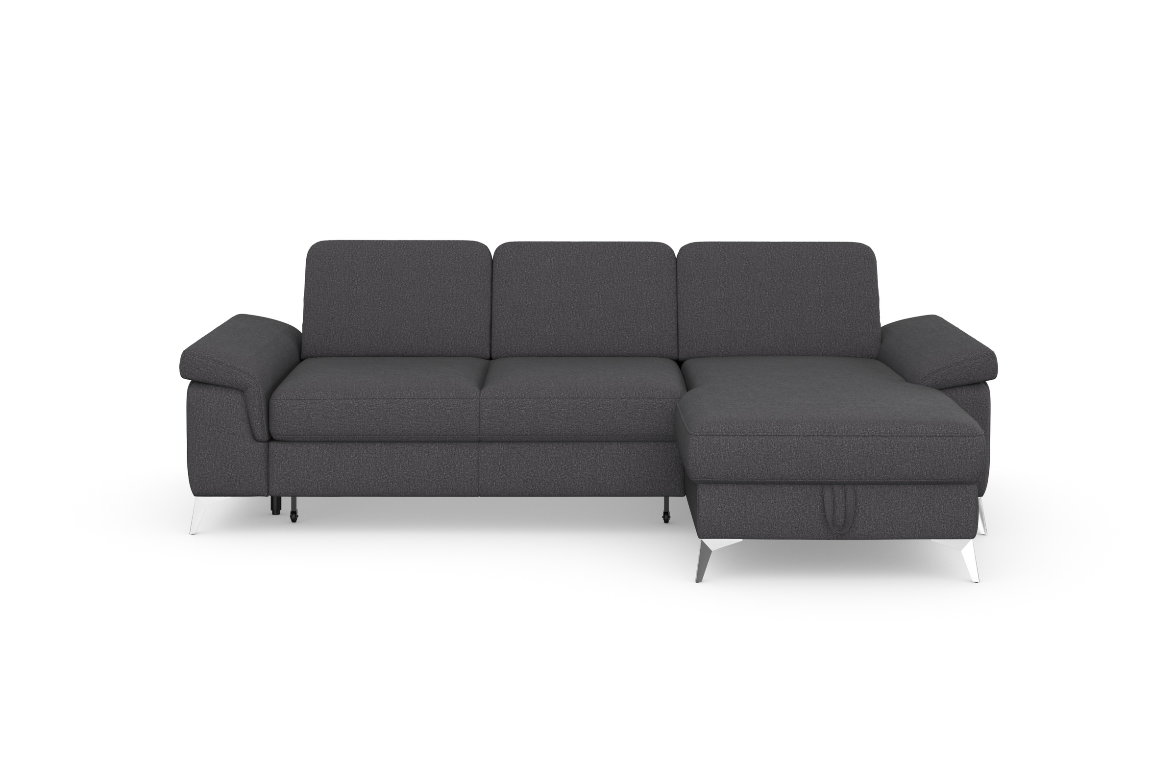 sit&more Ecksofa "Padua L-Form" inklusive Sitztiefenverstellung, Armteilfun günstig online kaufen