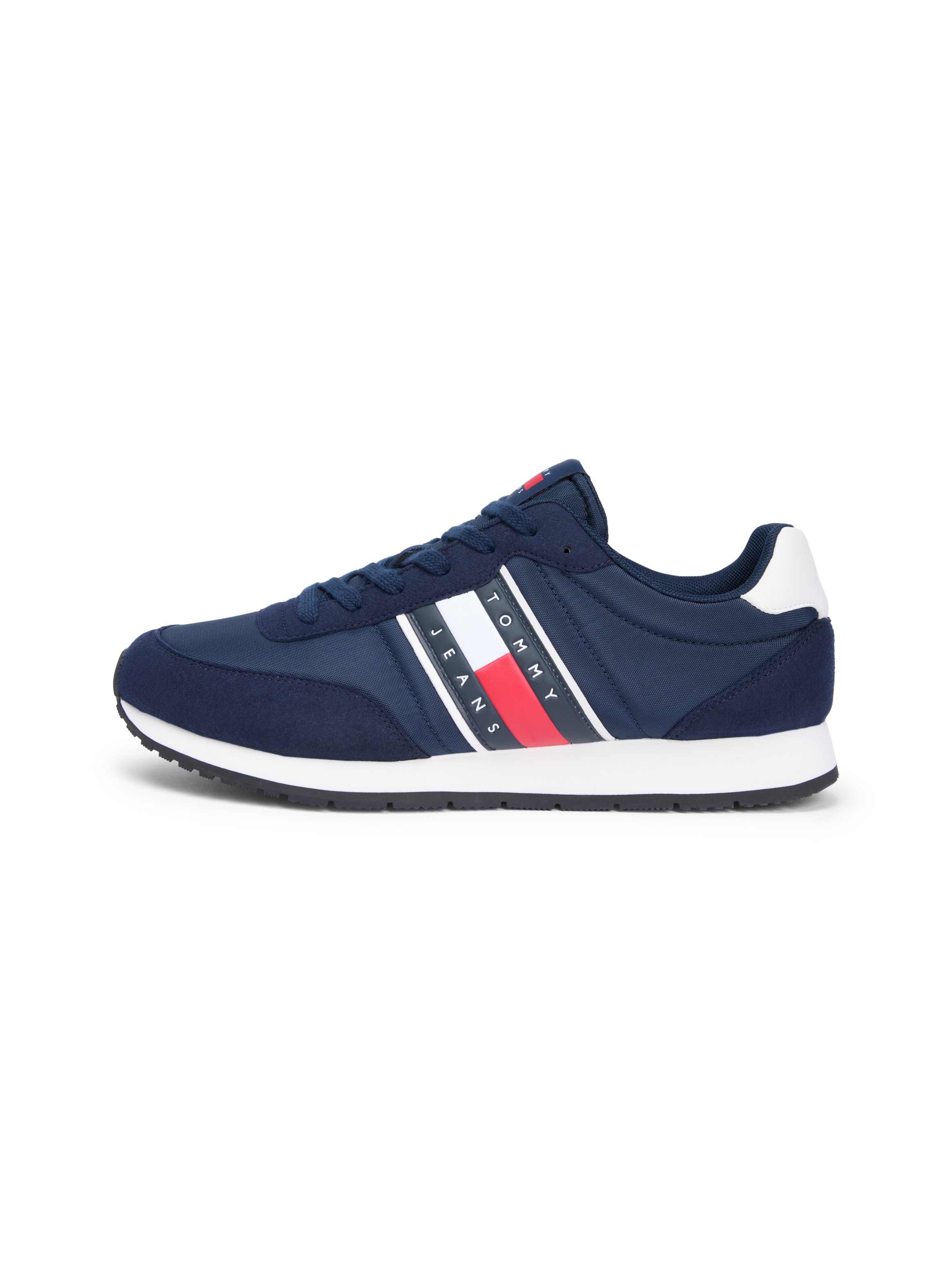 Tommy Jeans Sneaker »TJM  CLASSIC RUNNER«  Freizeitschuh, Halbschuh, Schnürer mit Kontrastbesätzen