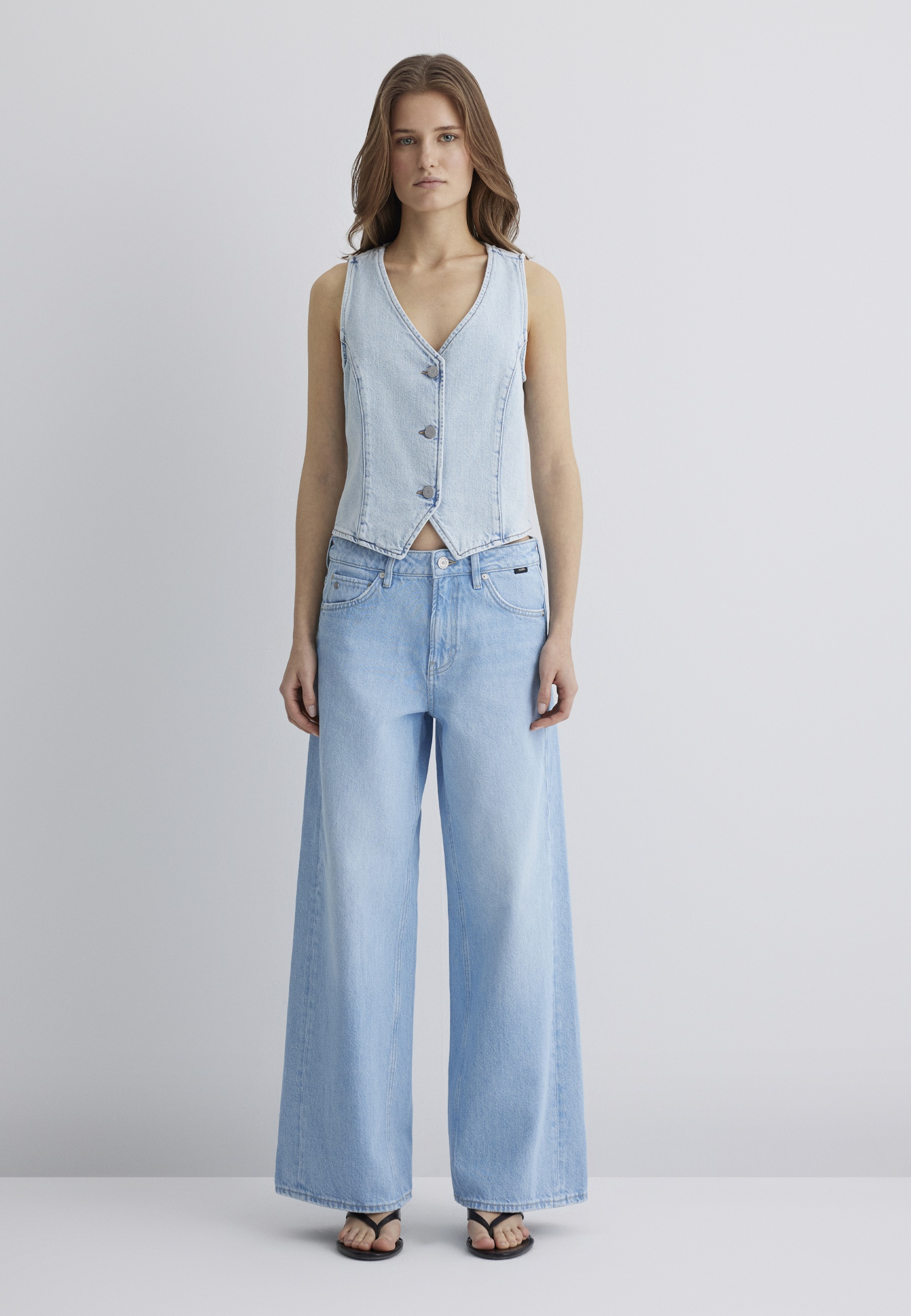 Thumbnail - Mavi Weite Jeans "SIENA" Wide Leg Jeans