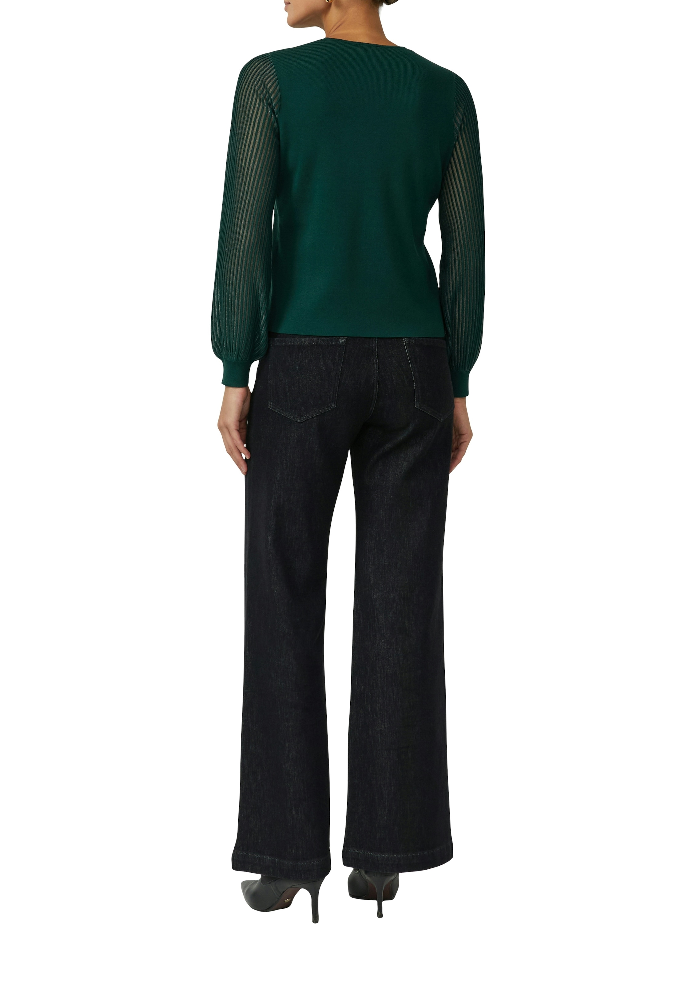 s.Oliver BLACK LABEL Strickpullover mit V-Ausschnitt